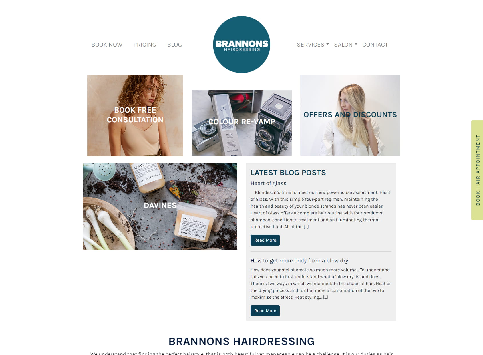 Brannons Hairdressing