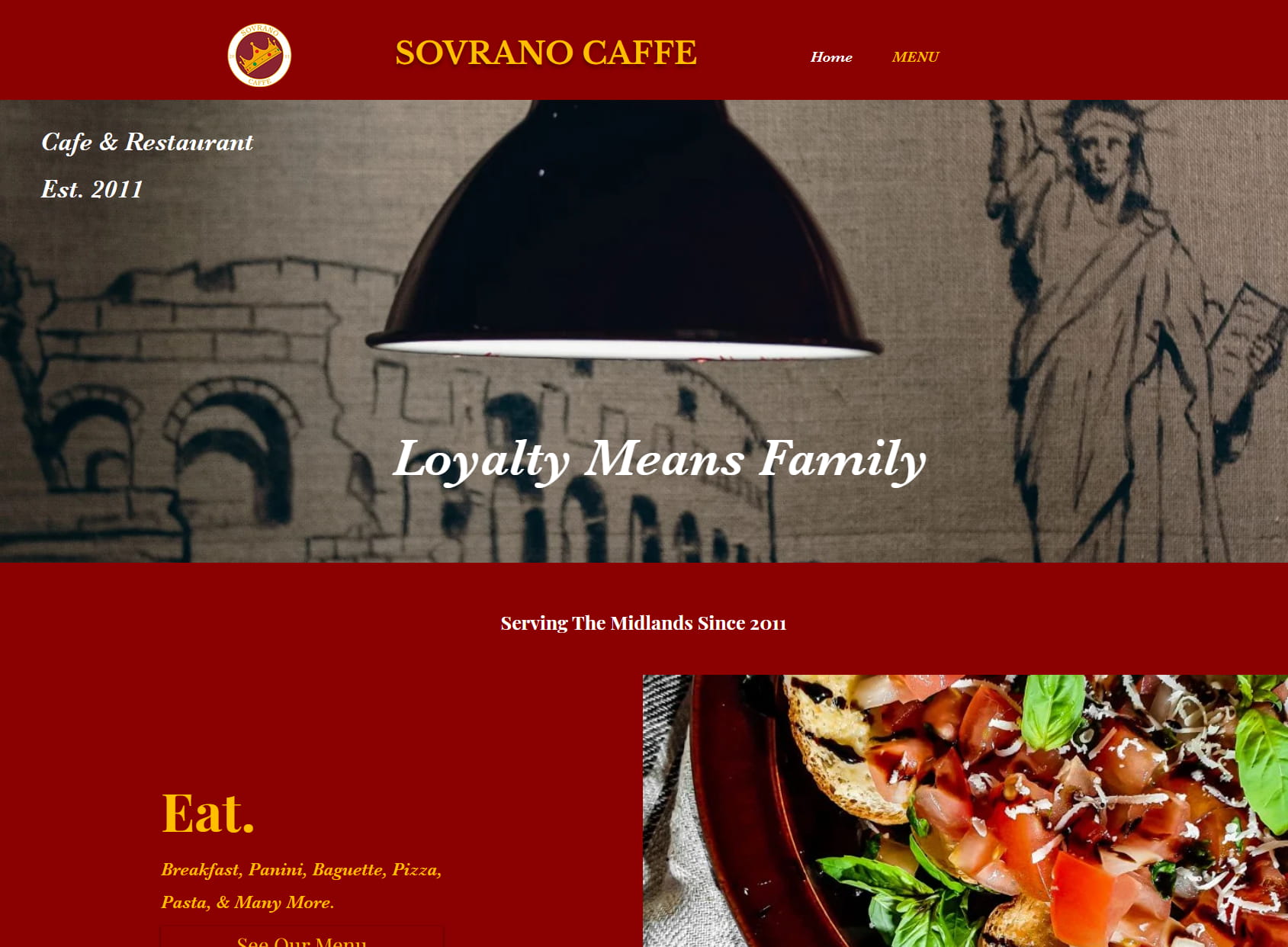 Sovrano Caffe Coventry