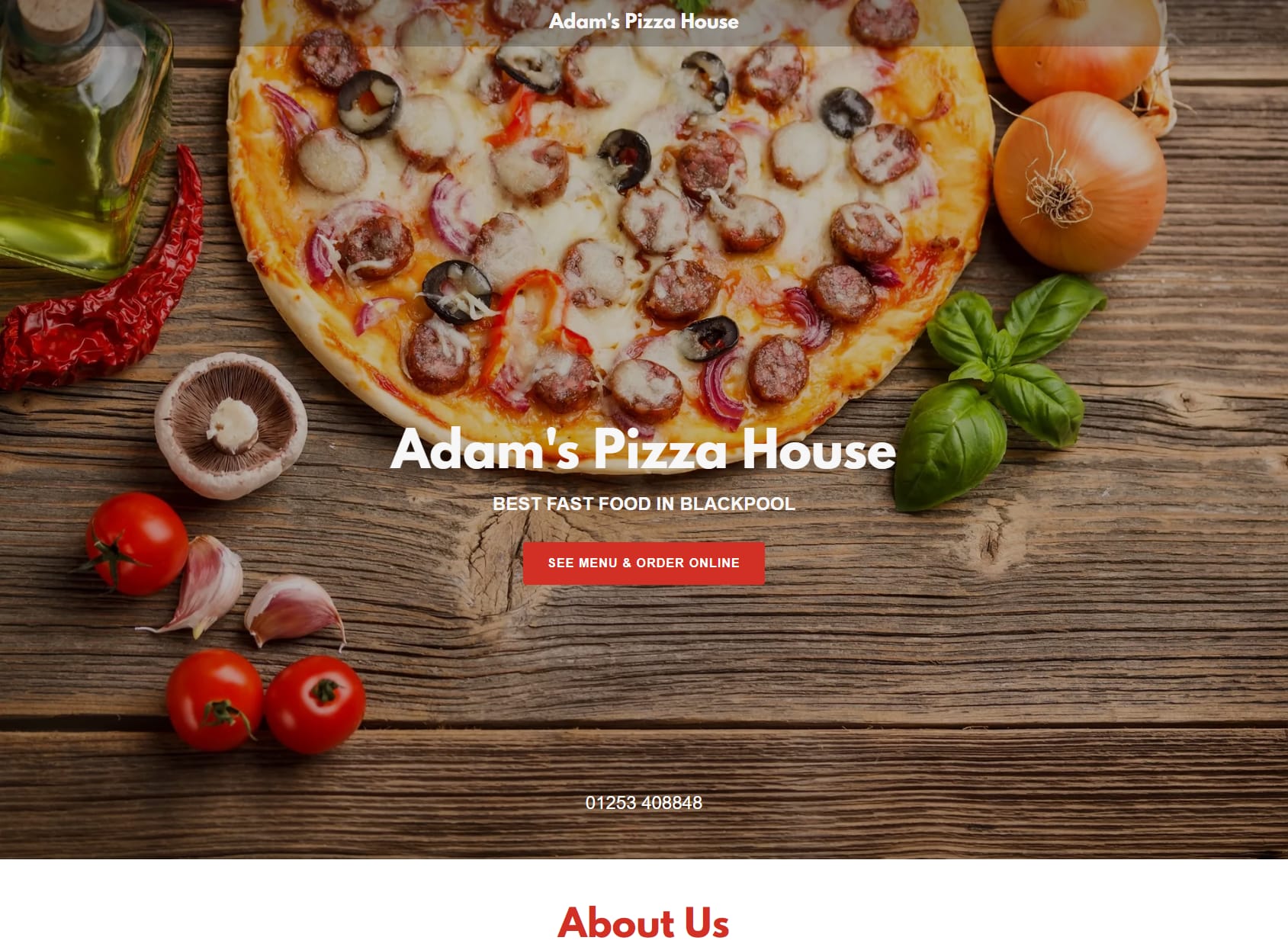 Adam’s Pizza House