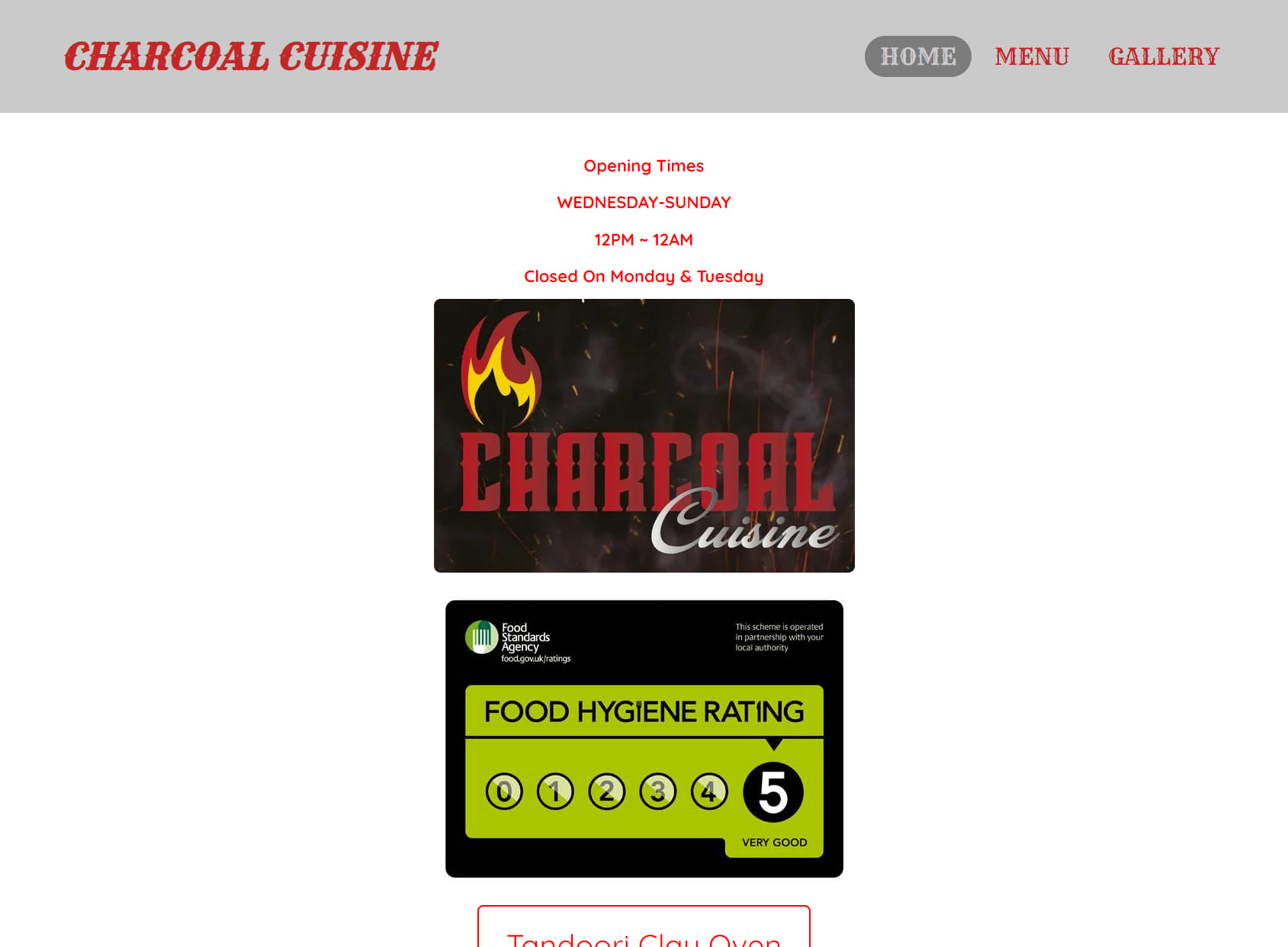 Charcoal Cuisine