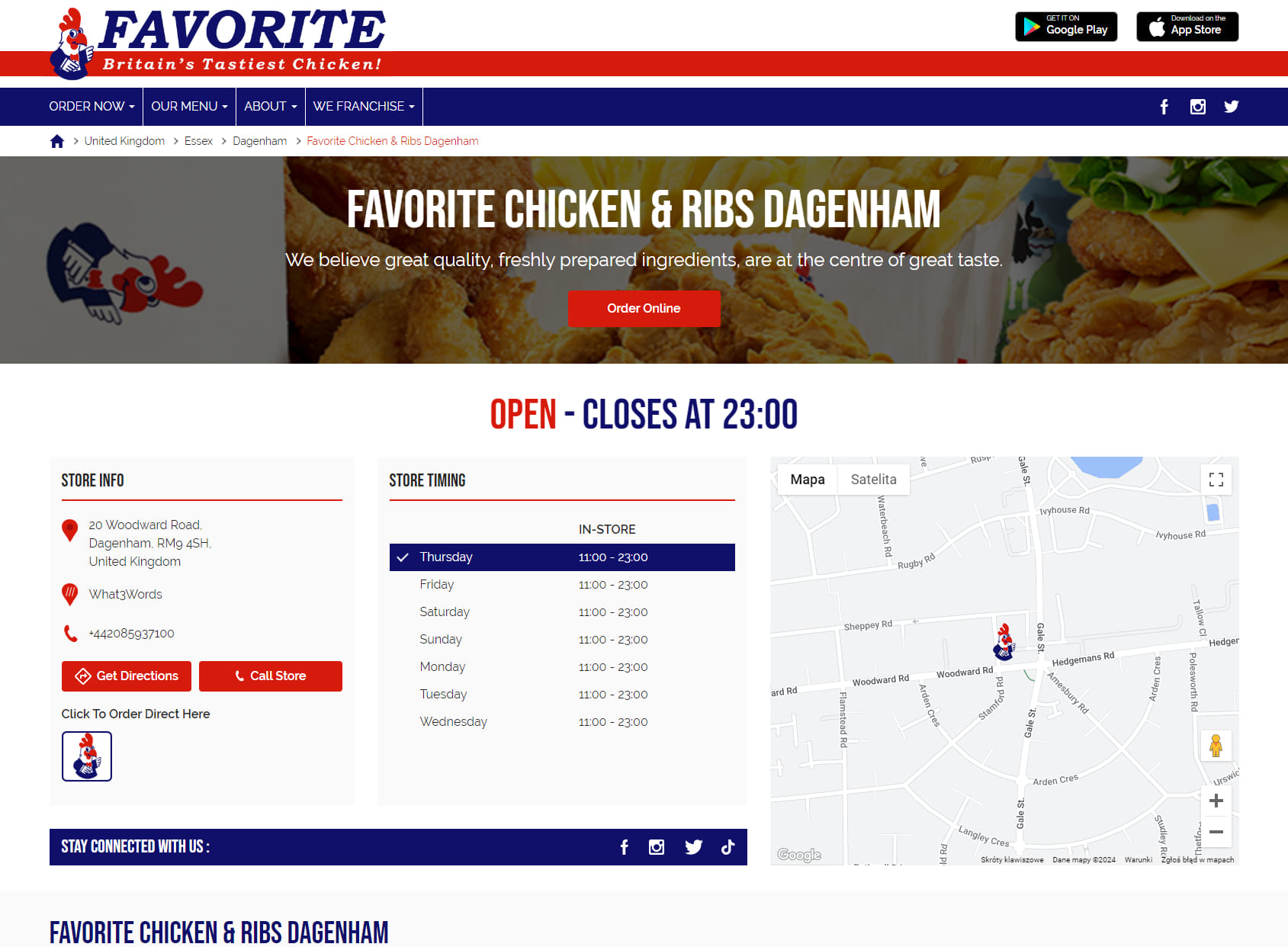 Favorite Chicken & Ribs Dagenham