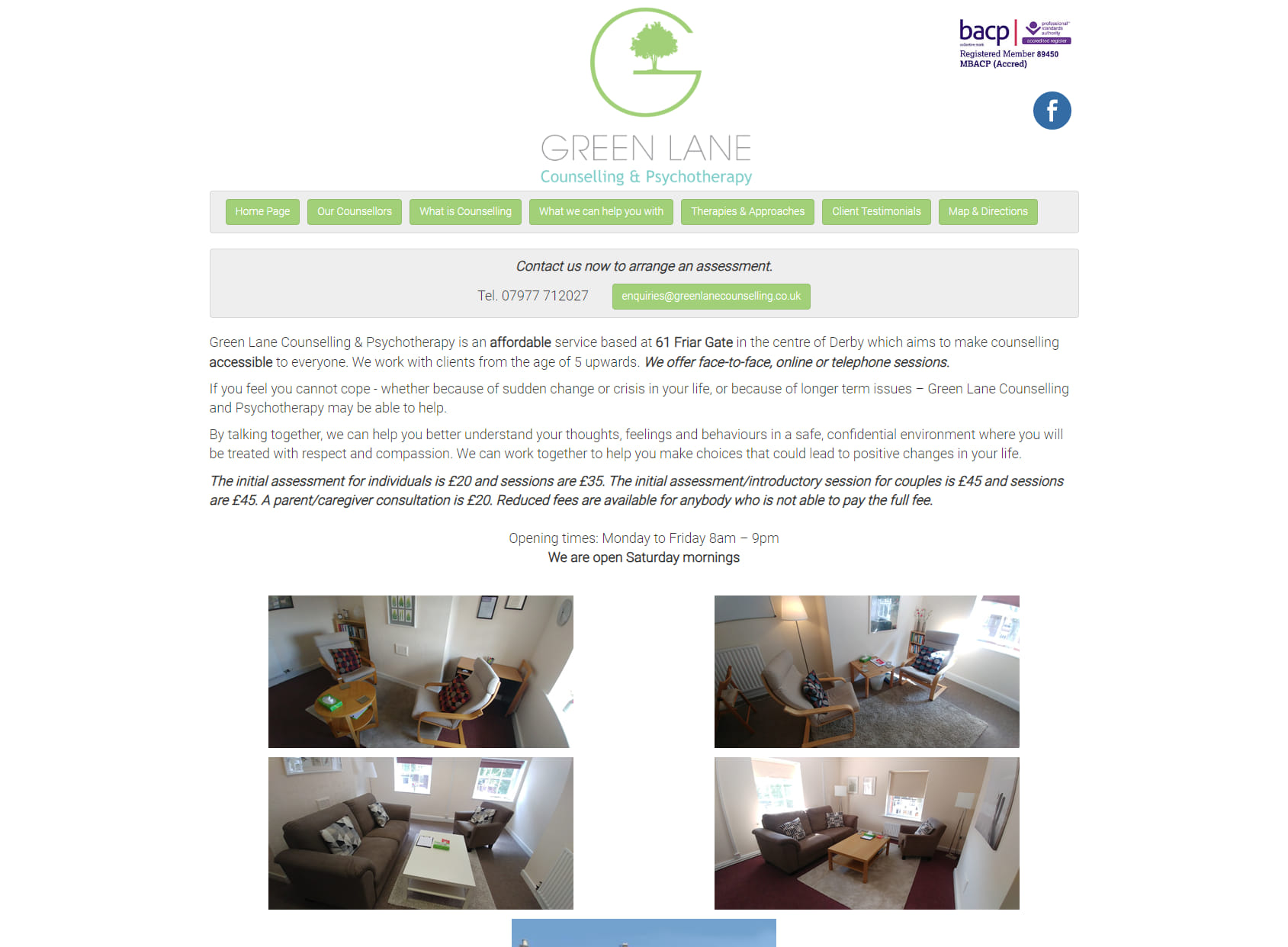 Green Lane Counselling & Psychotherapy