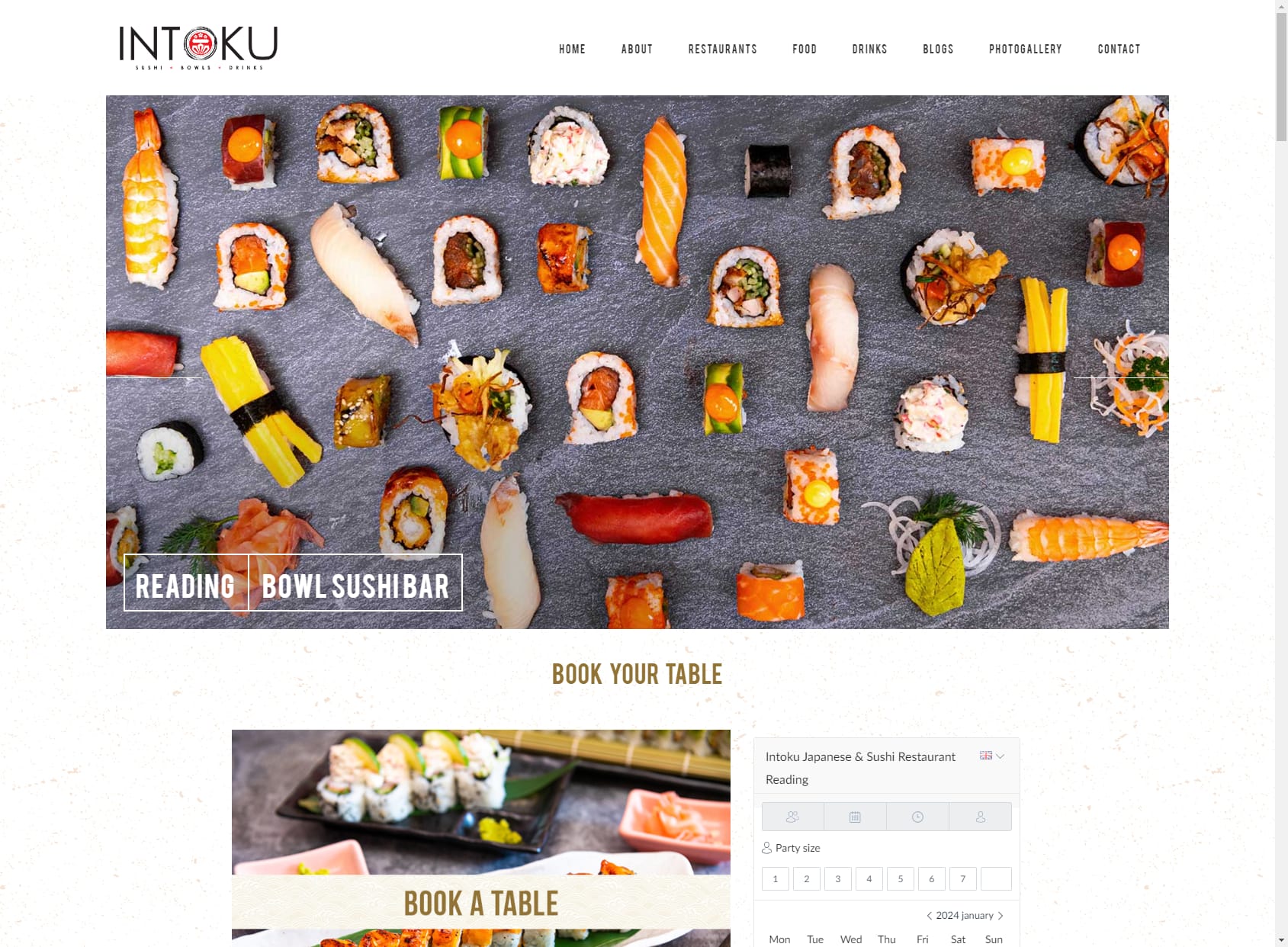 Intoku Japanese & Sushi Restaurant Reading