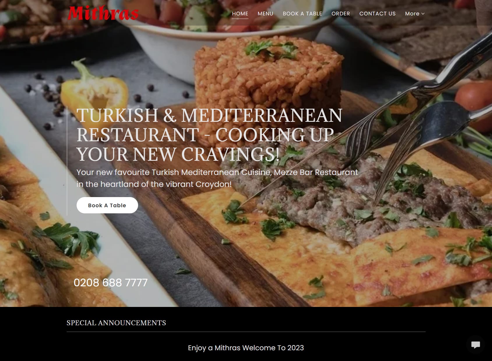 Mithras Turkish Mediterranean Restaurant