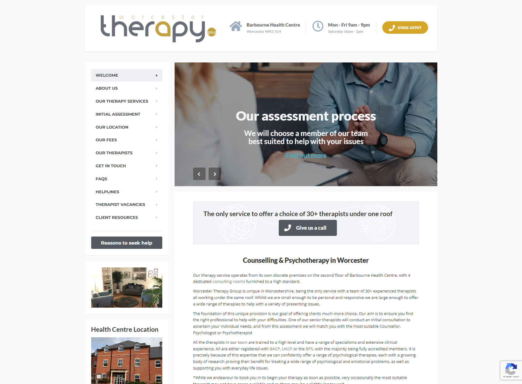 Worcester Therapy Group