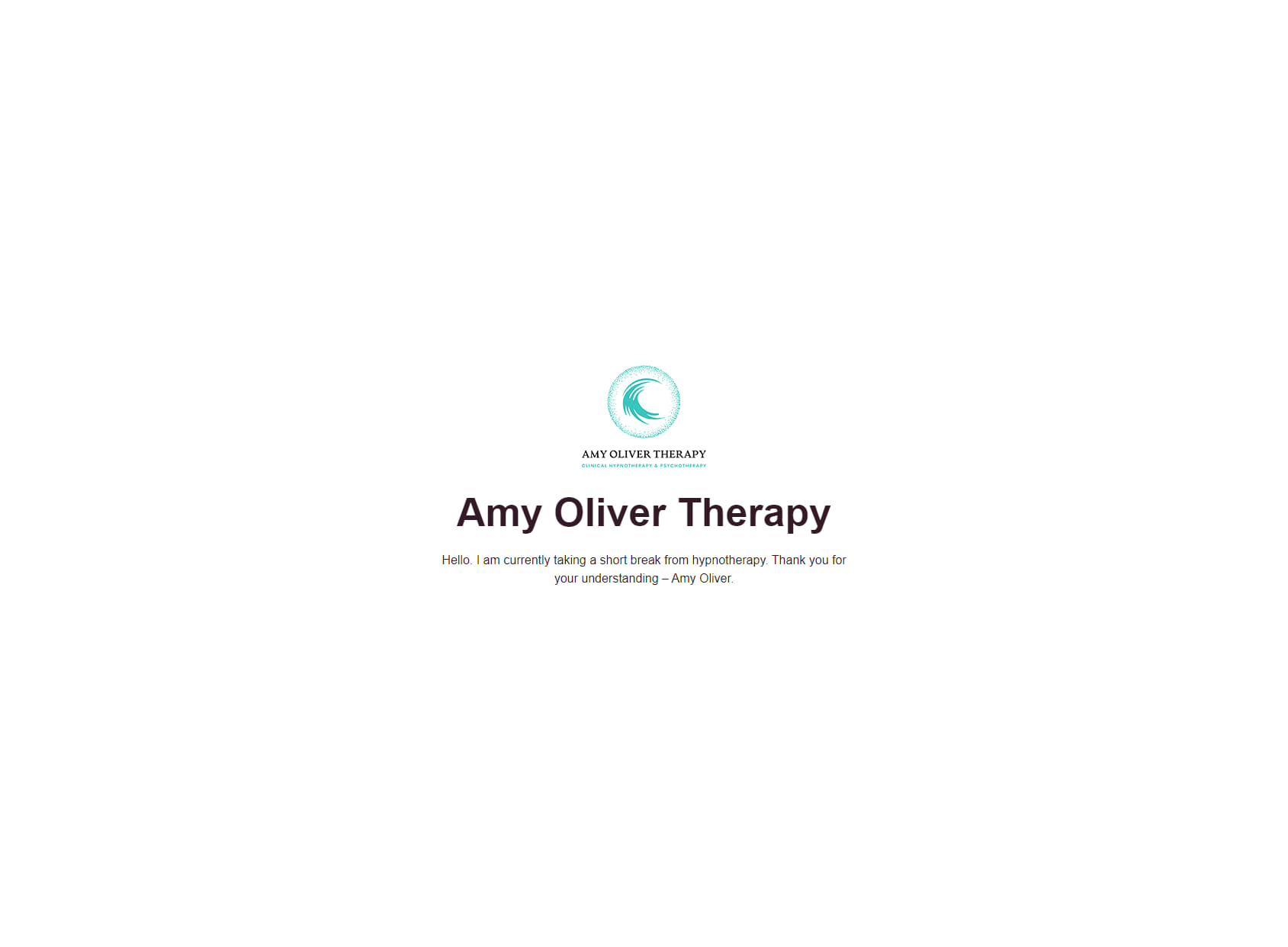 Amy Oliver Therapy