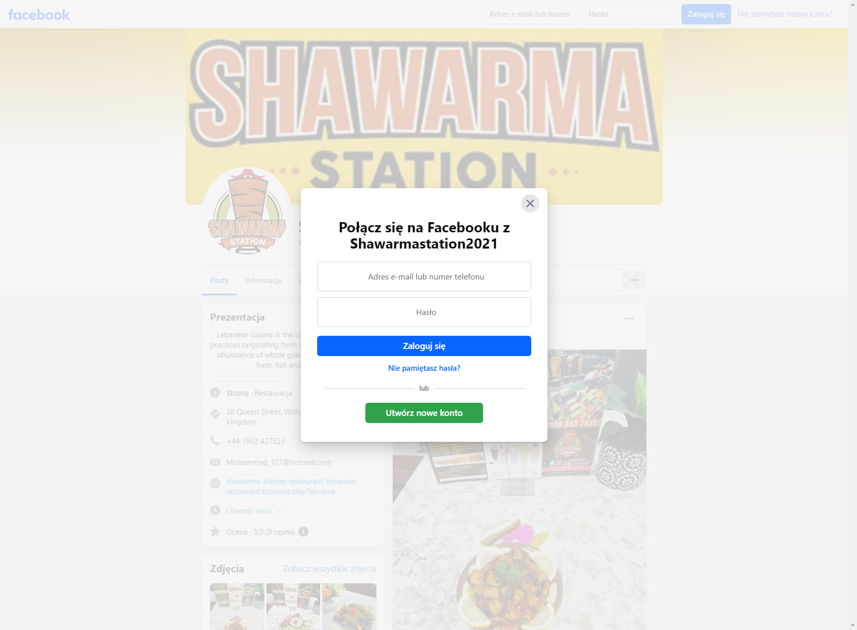 Shawarma Station Restaurant