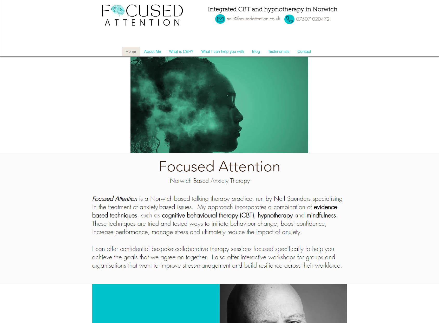 Focused Attention - Cognitive Behavioural Hypnotherapy - Norwich