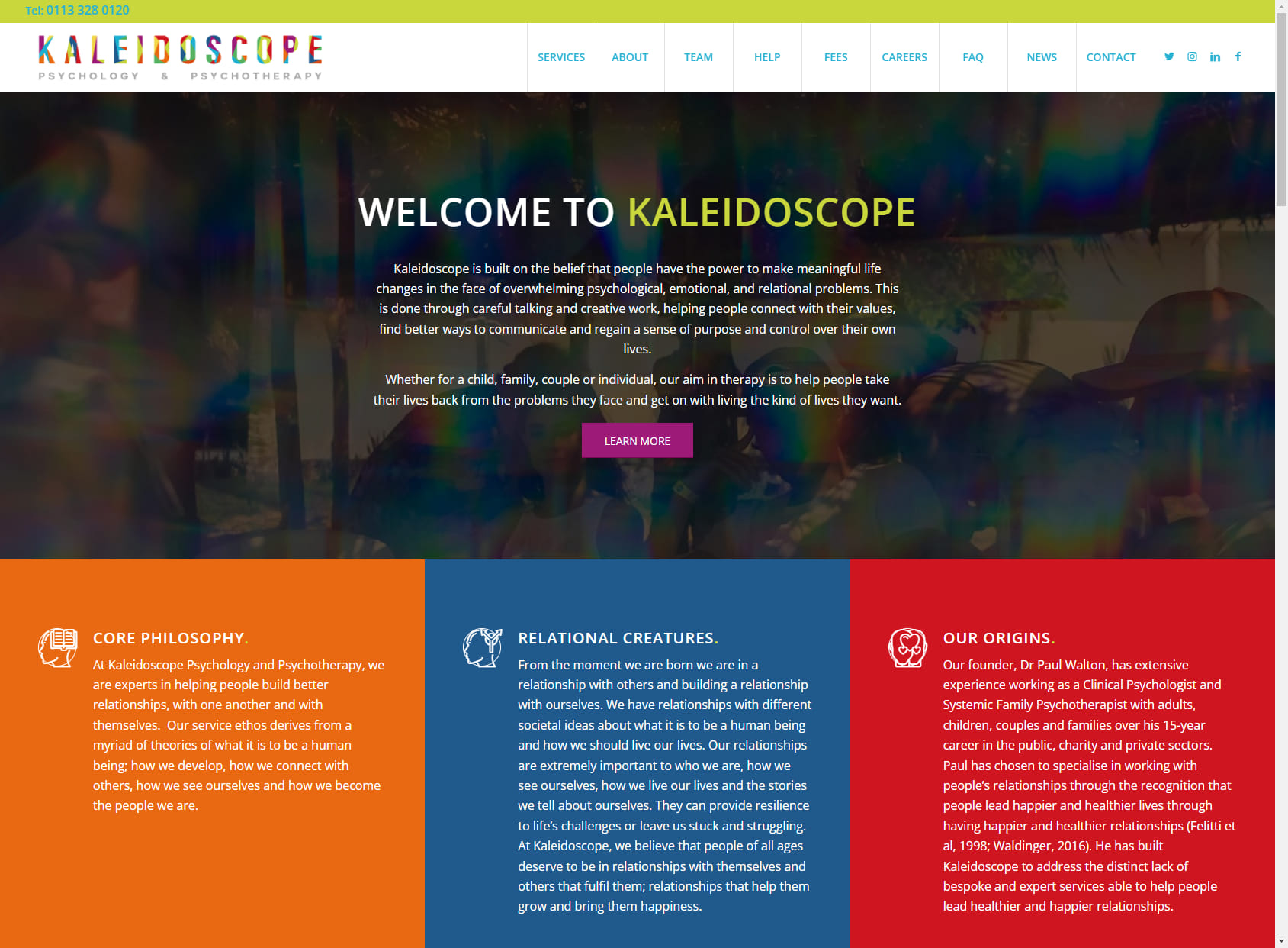 Kaleidoscope Psychology and Psychotherapy