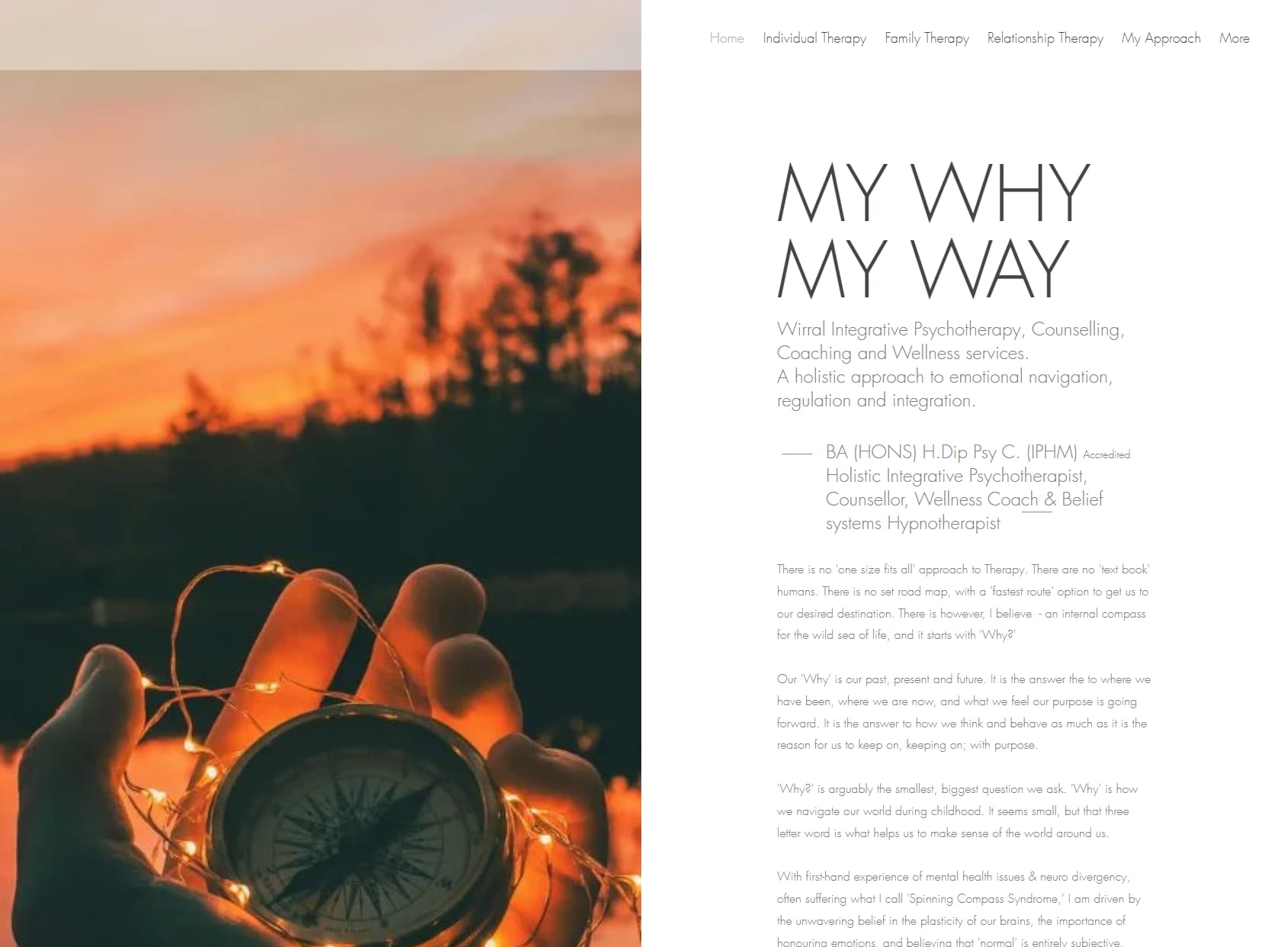 My Why | My Way | Wirral Psychotherapy and Counselling