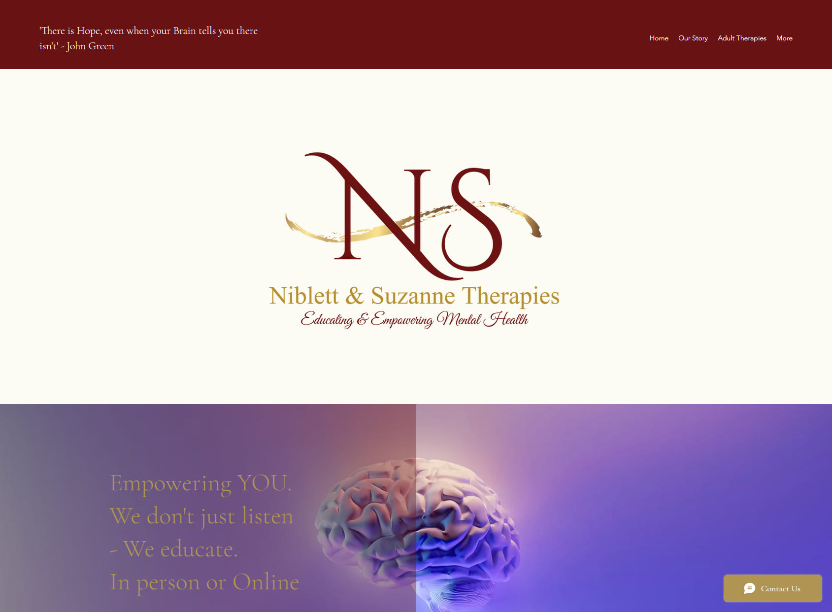 Niblett & Suzanne Therapies