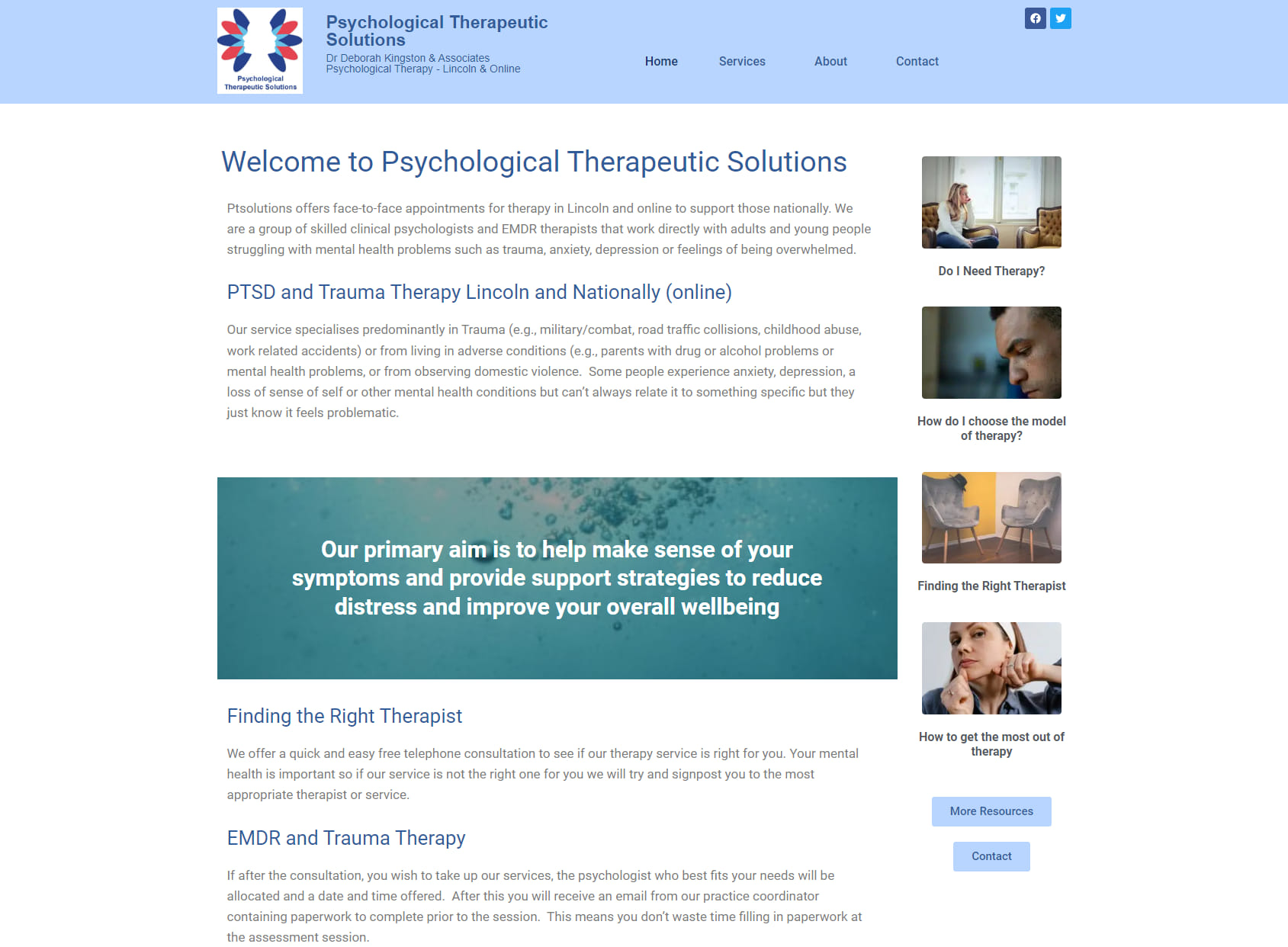 Psychological Therapeutic Solutions