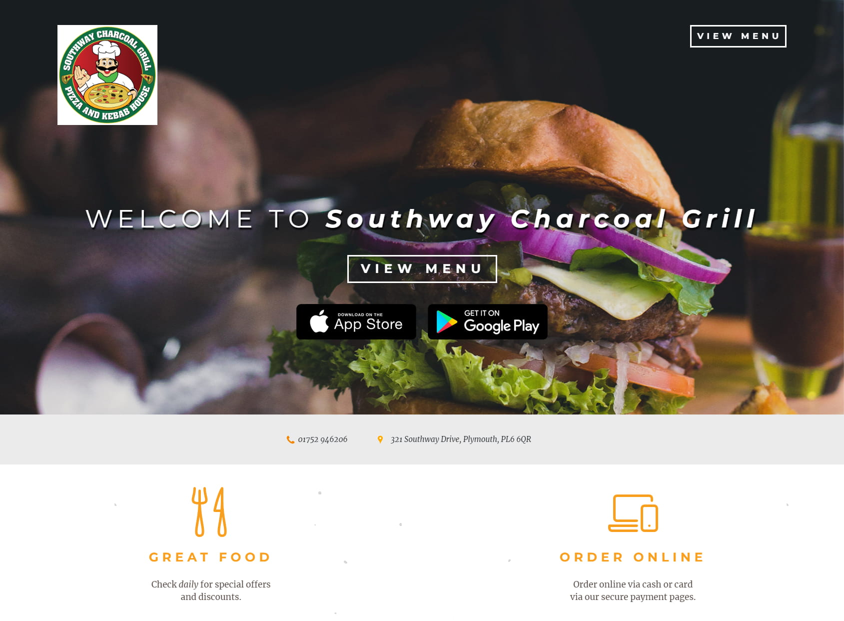 Southway Charcoal Grill