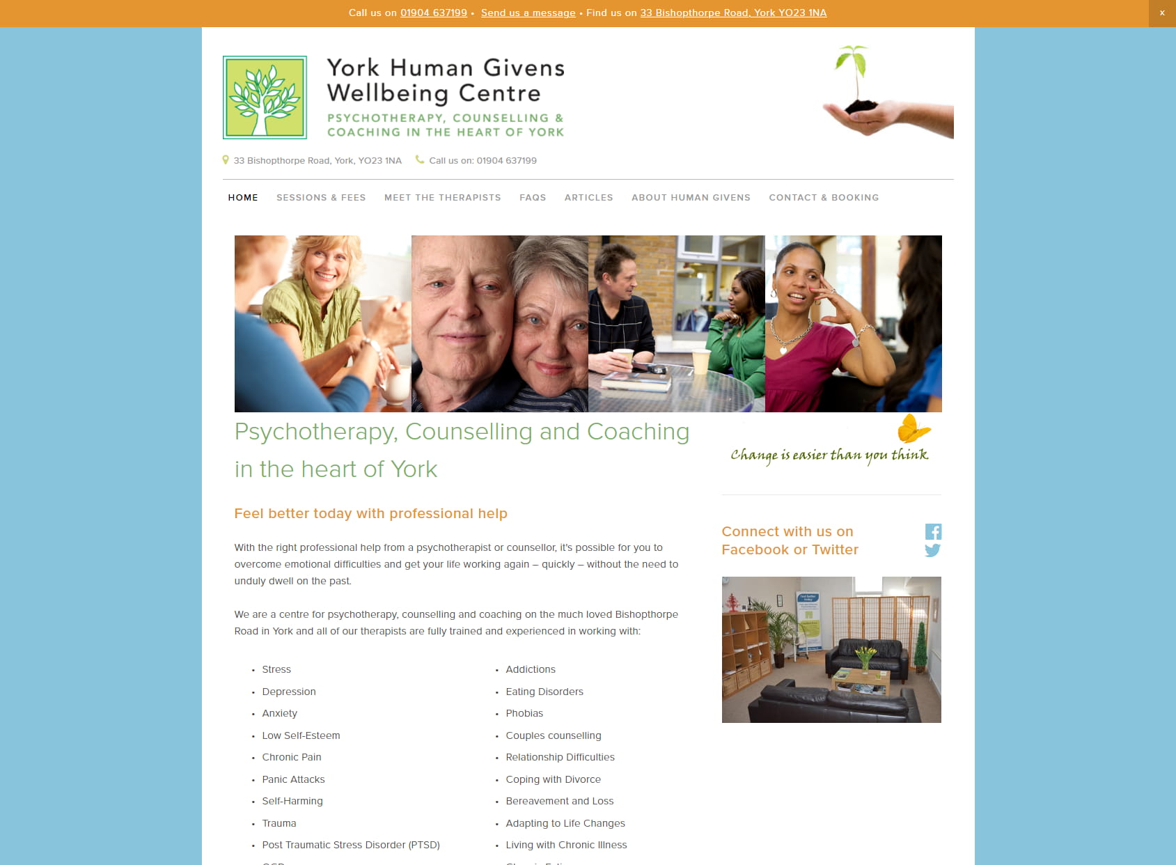 York Human Givens Wellbeing Centre