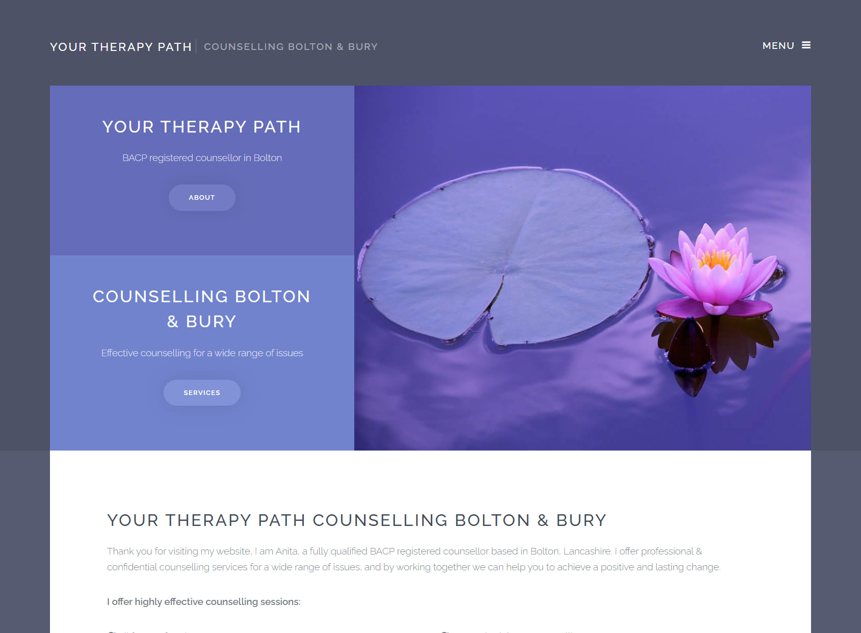 ️ Your Therapy Path. Integrative Therapy, Person Centred & CBT Therapy