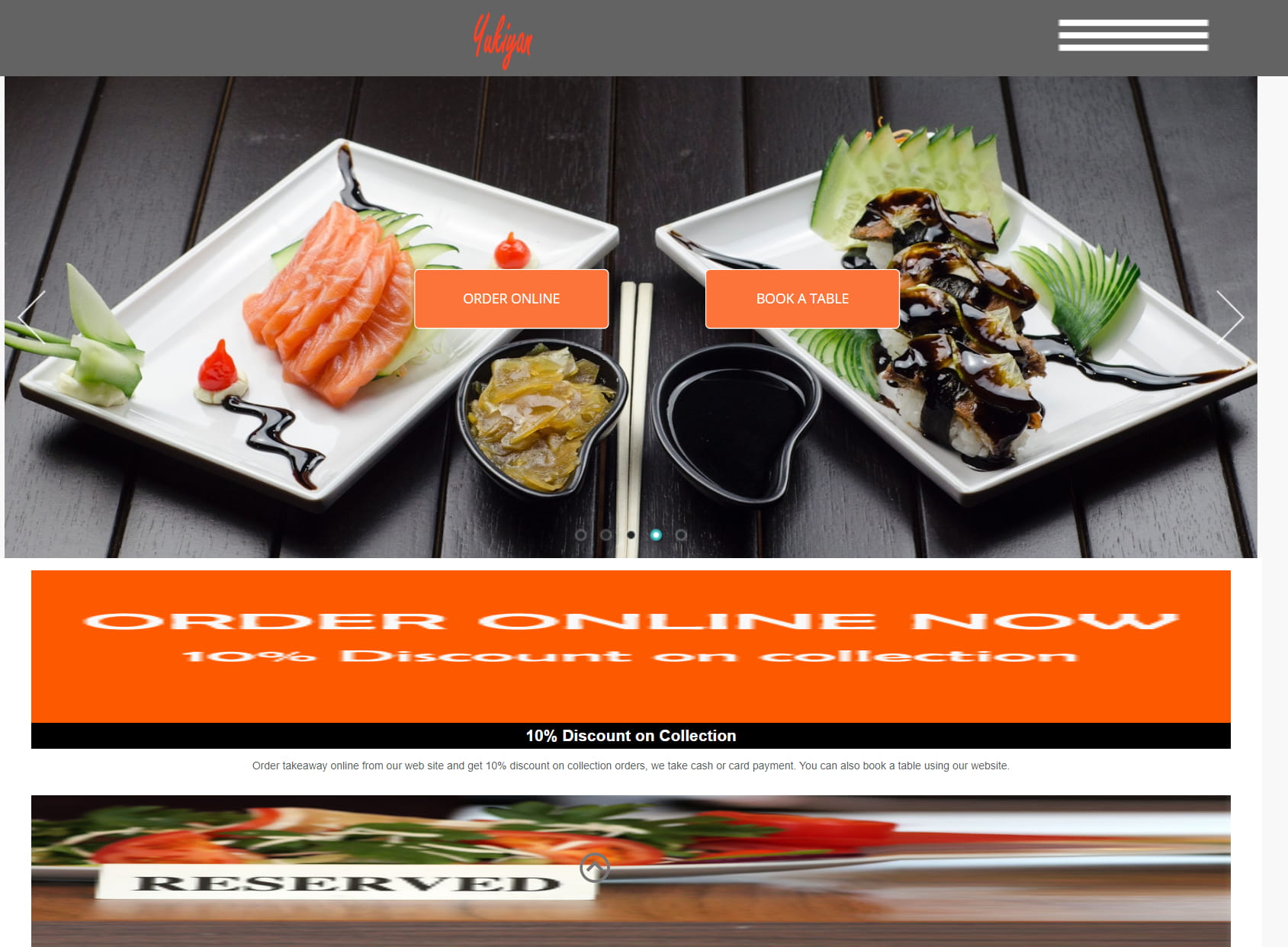 YukiYan Sushi Japanese Restaurant