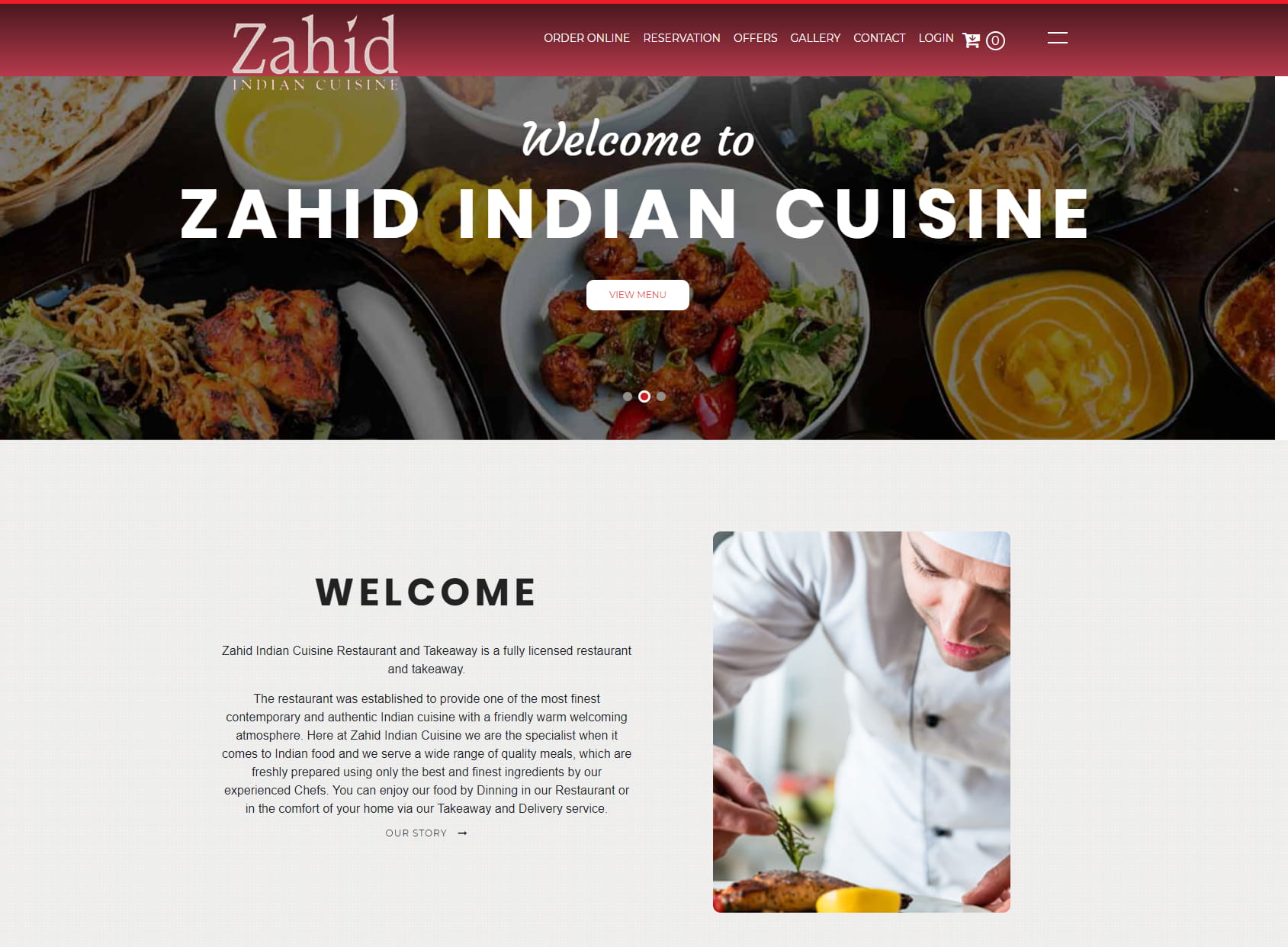 Zahid Indian Cuisine (LimeTree North Limited)