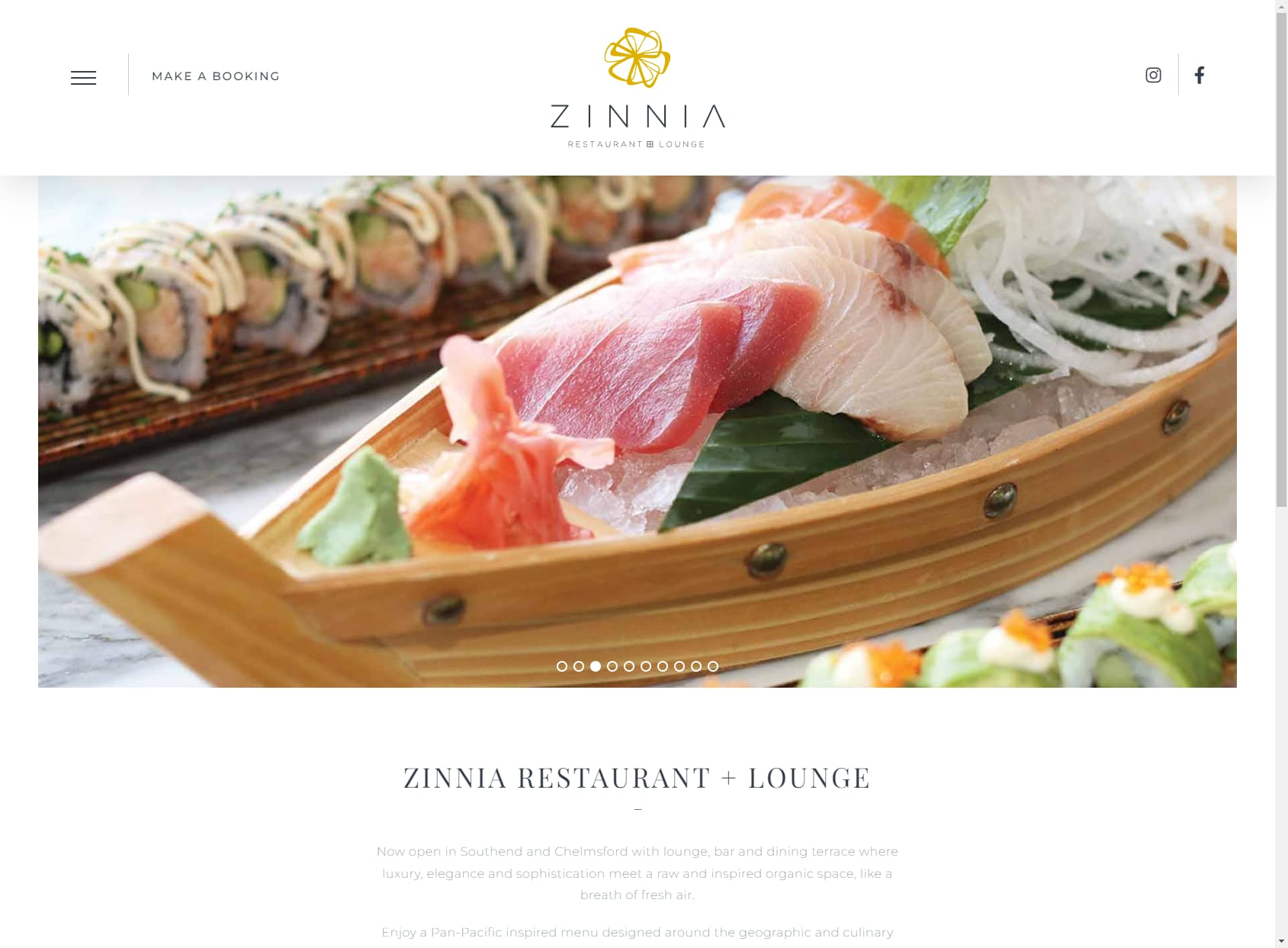 Zinnia Restaurant Chelmsford