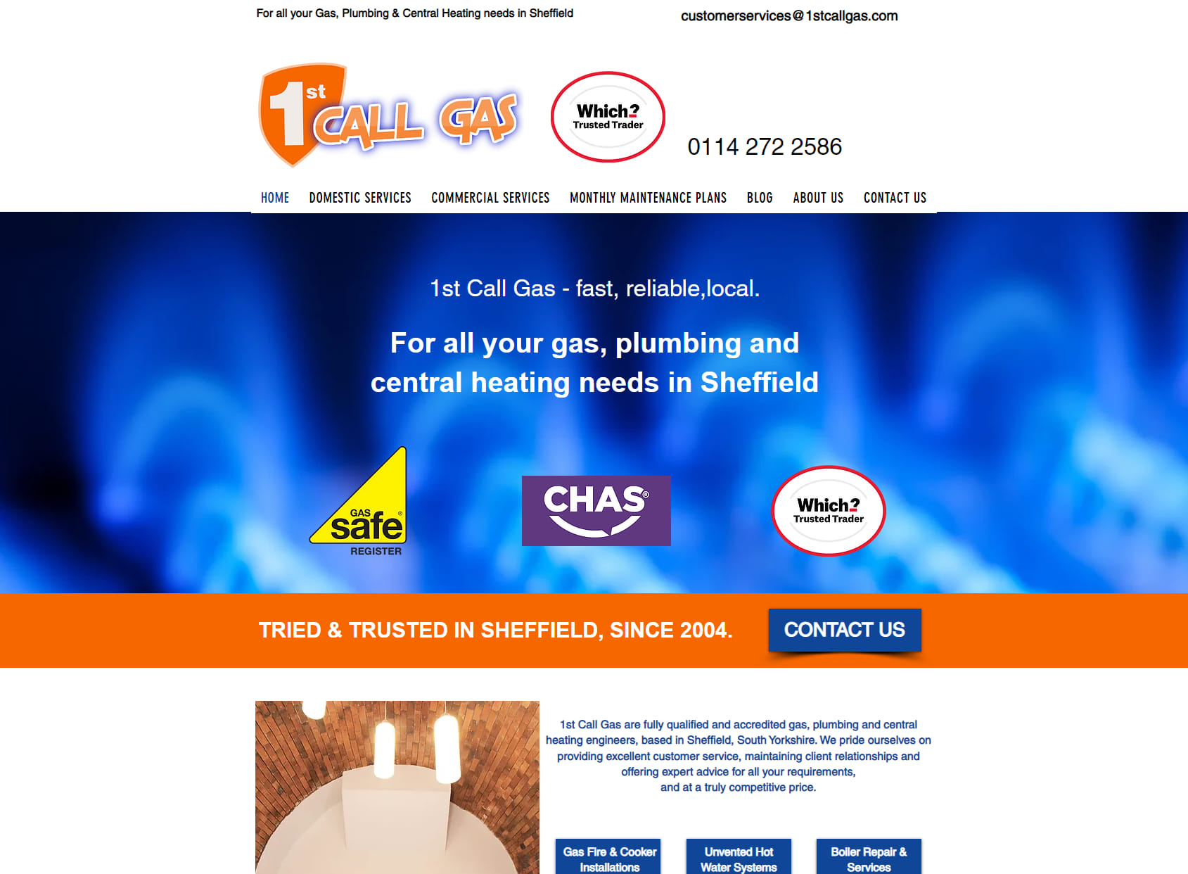 1st Call Gas Services Ltd
