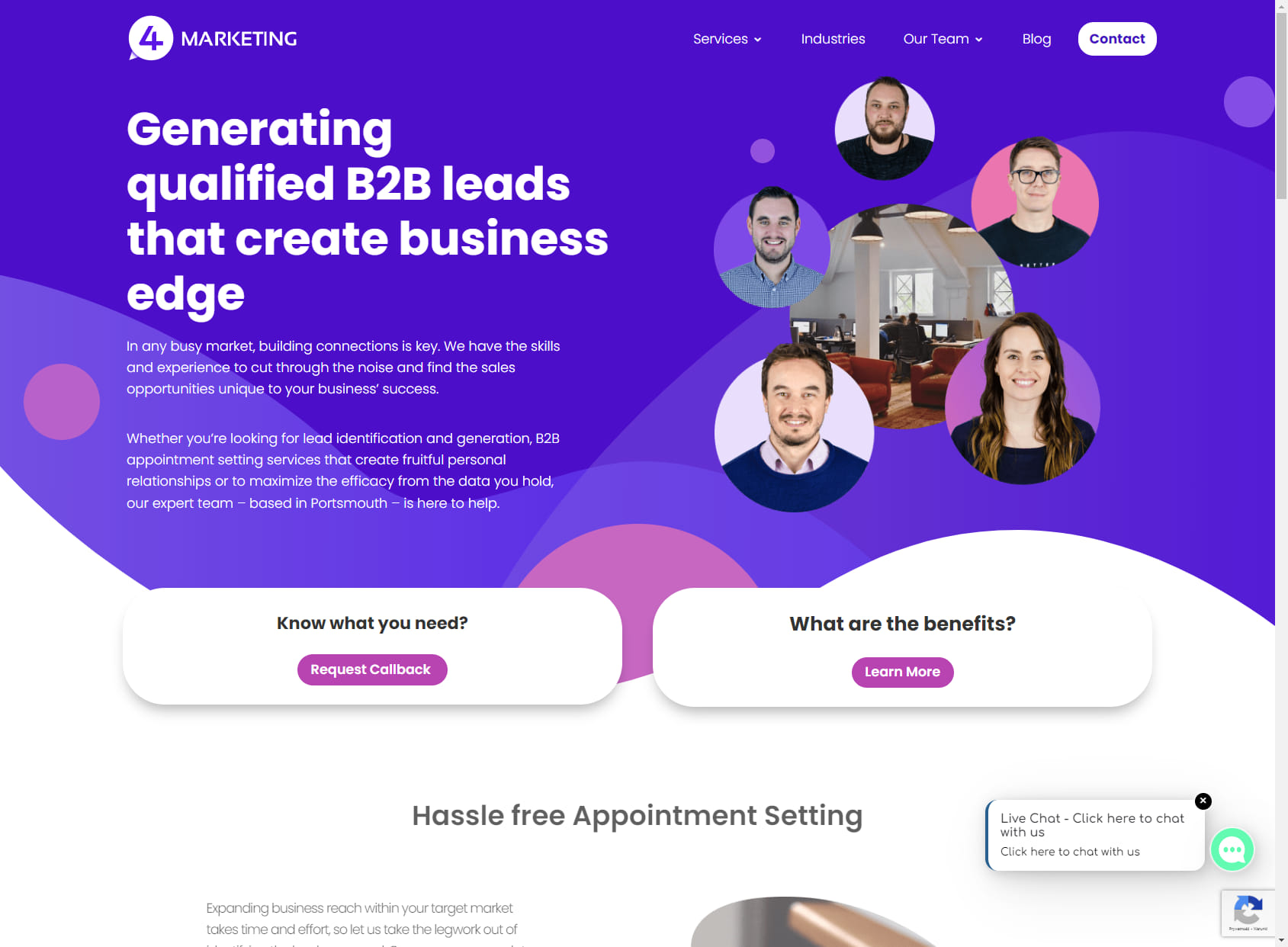 4Marketing | B2B Lead Generation, Appointment Setting & Data Cleansing