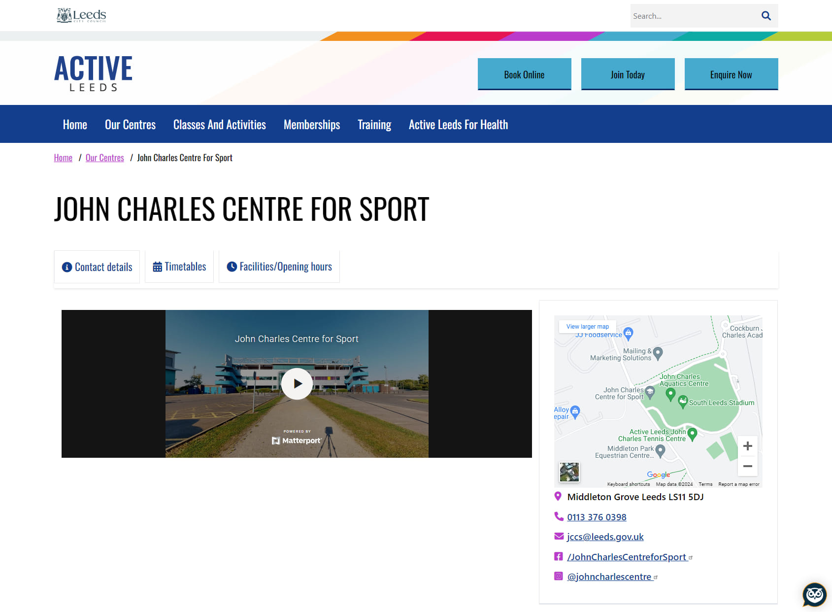 John Charles Centre for Sport