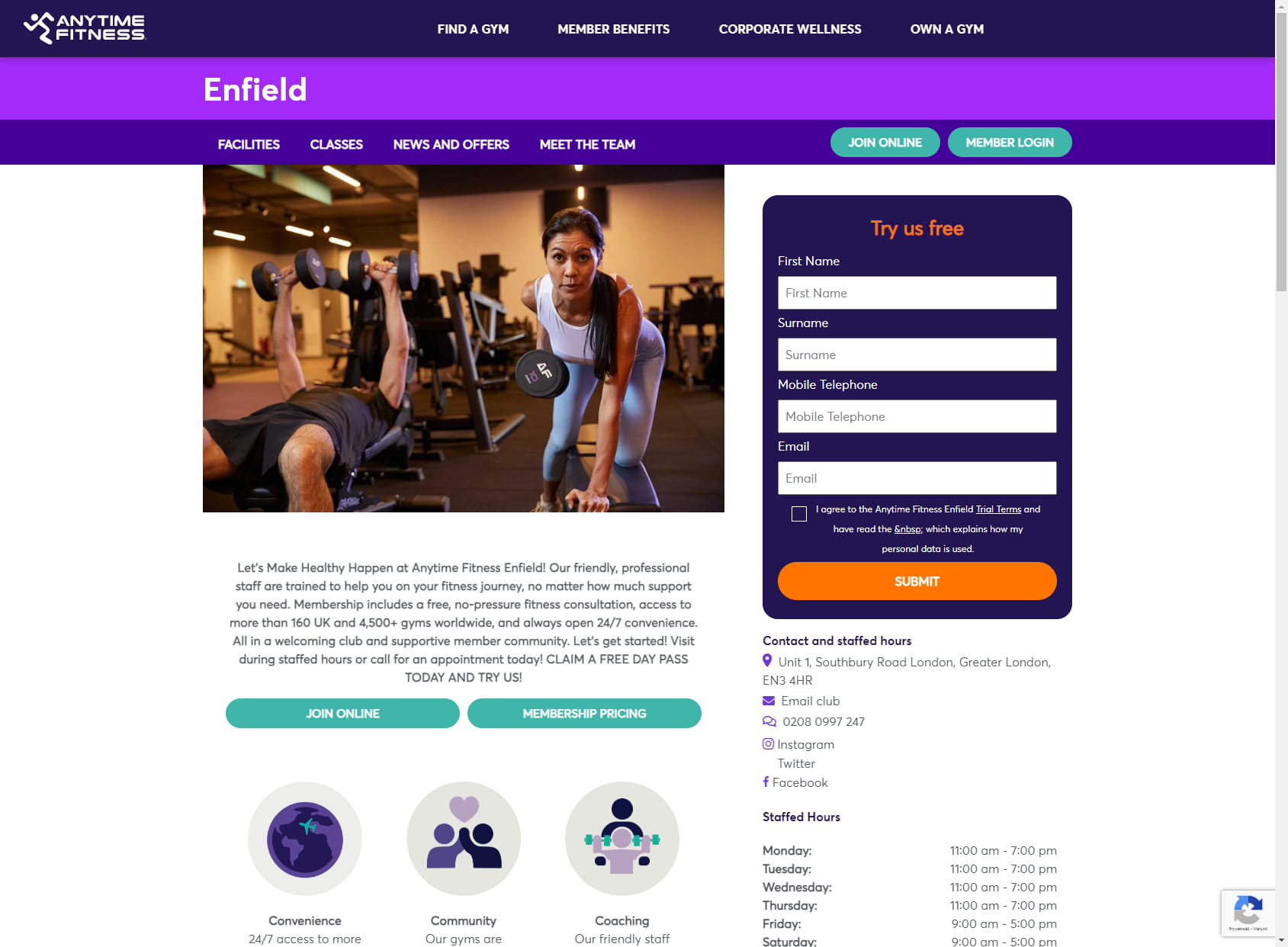Anytime Fitness Enfield