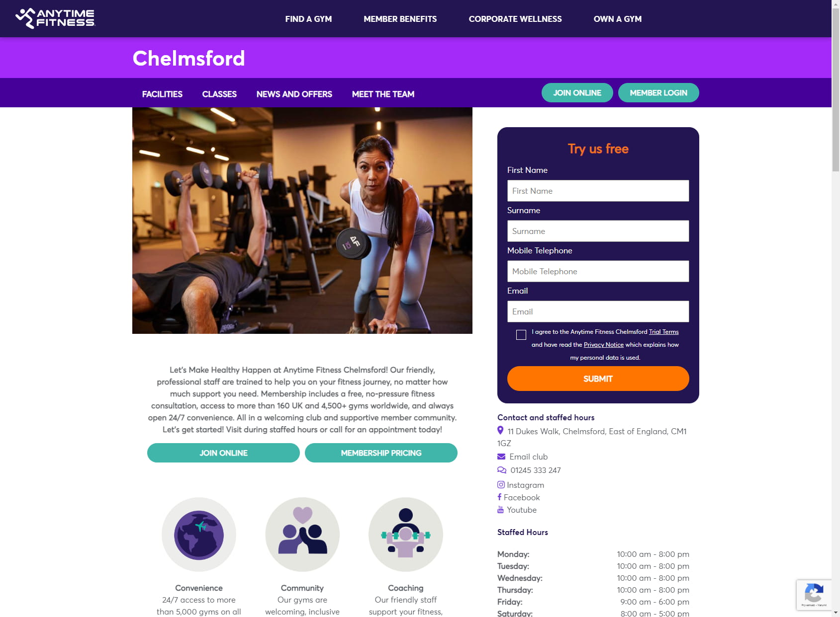 Anytime Fitness Chelmsford