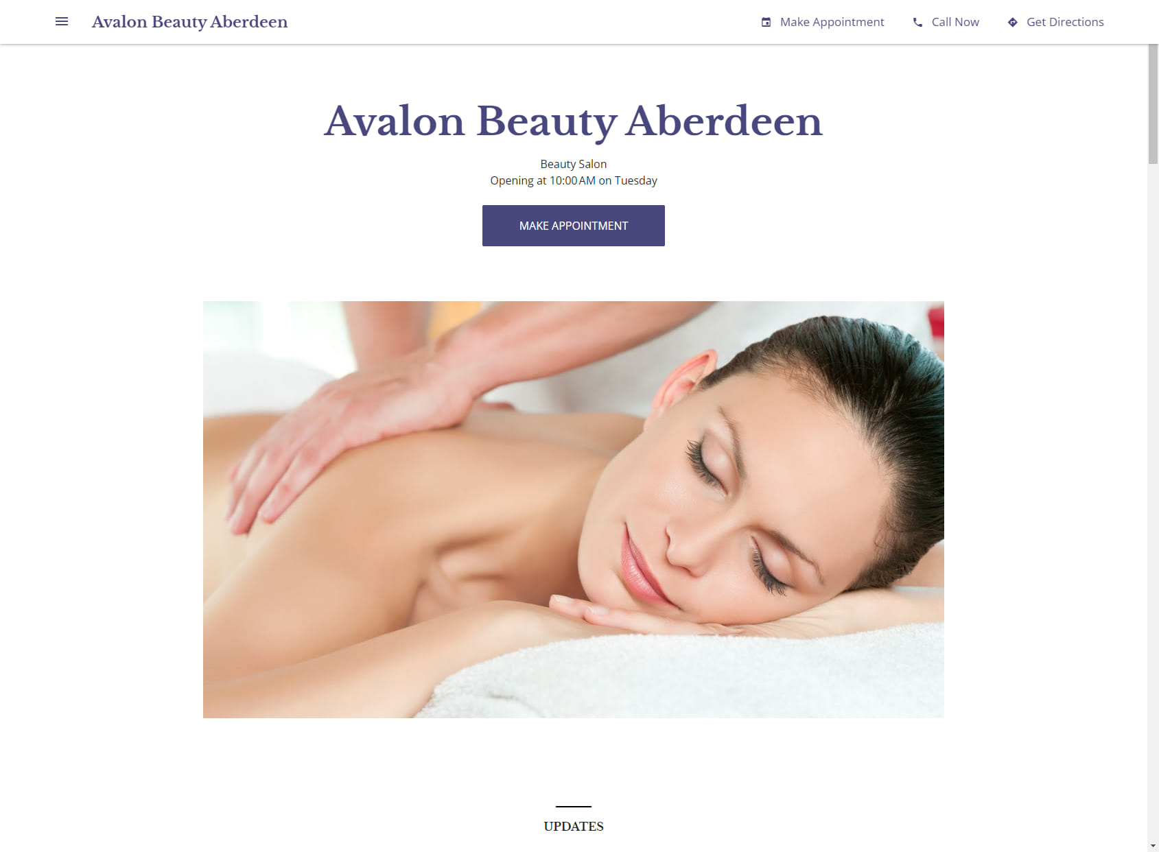 Avalon Beauty Aberdeen