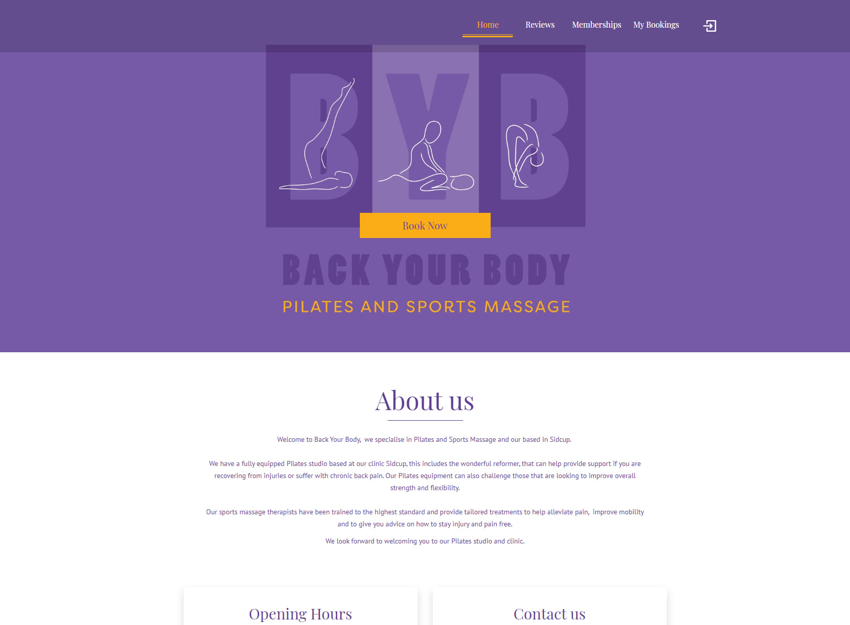 Back Your Body Sports Massage & Pilates