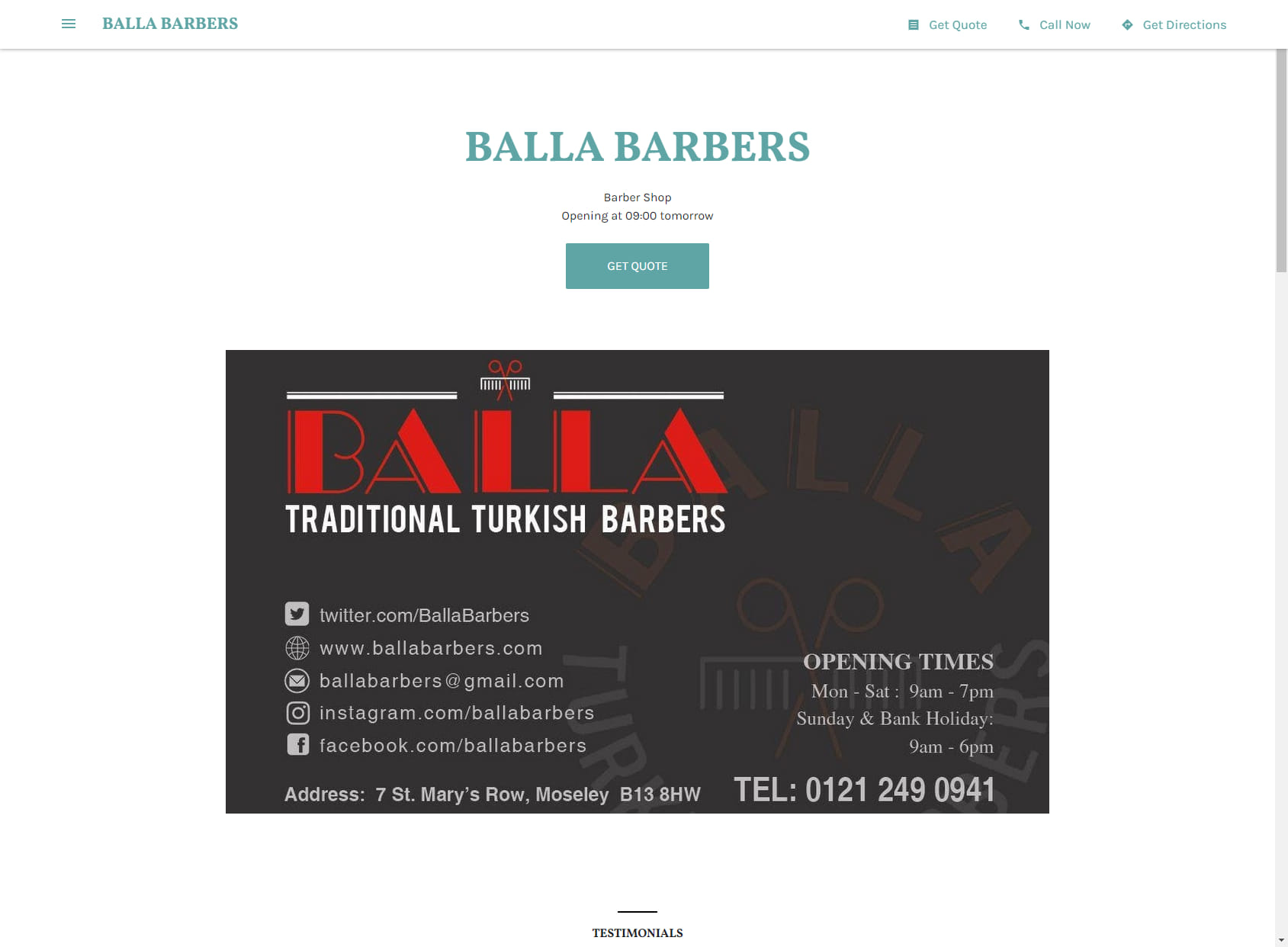 Balla Barbers