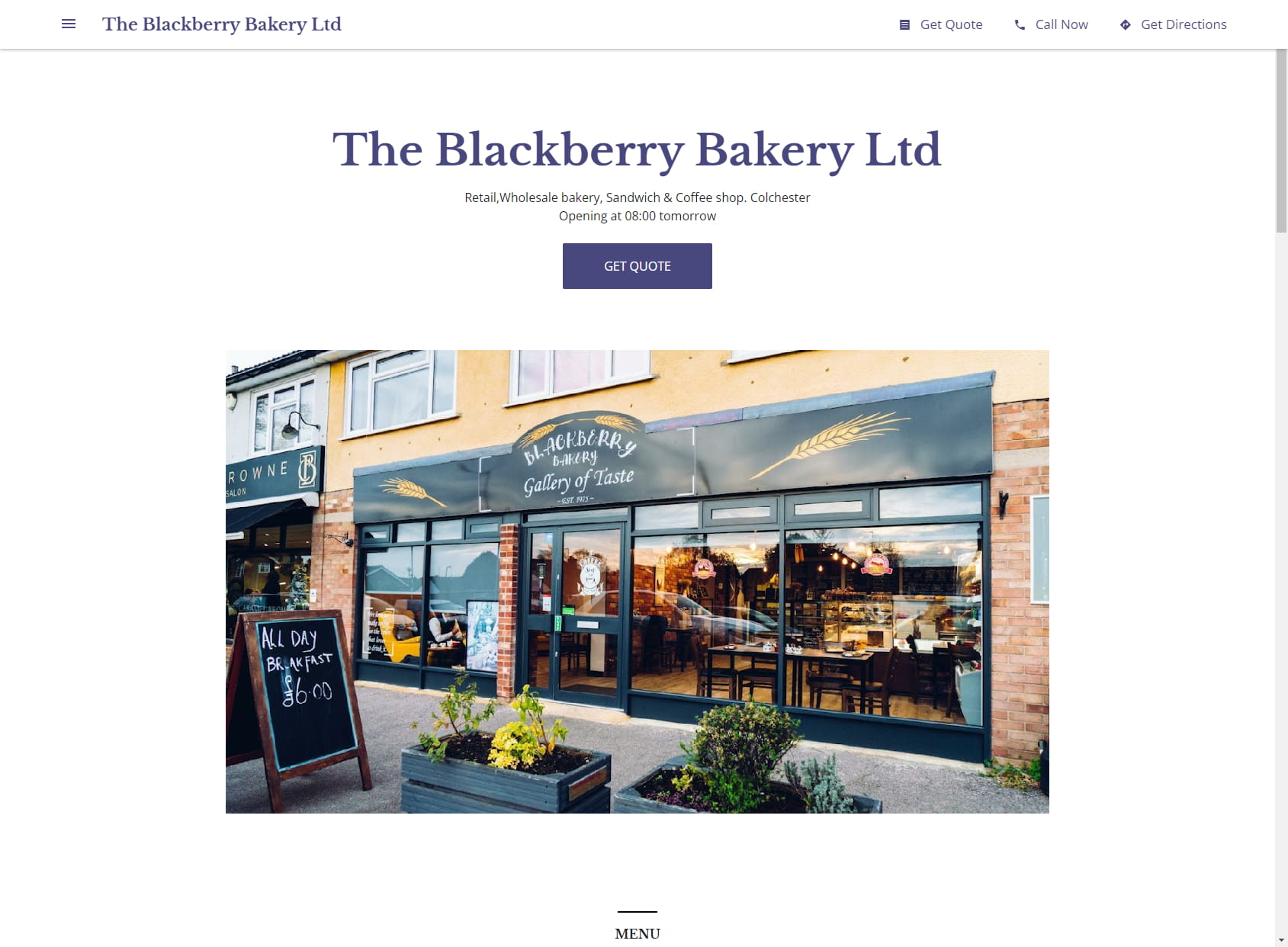 The Blackberry Bakery Ltd