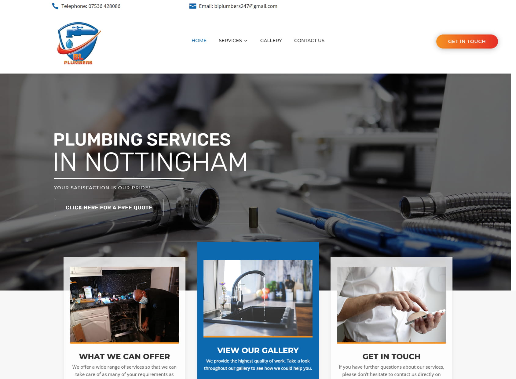 BL Plumbers Nottingham Ltd