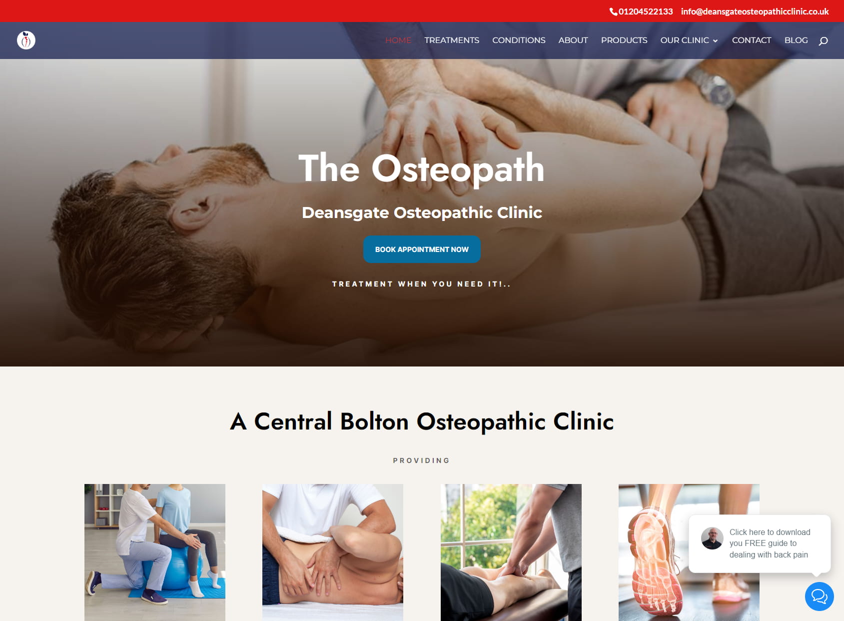 Deansgate Osteopathic Clinic