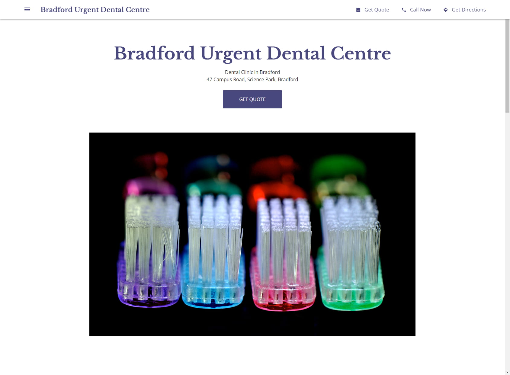 Bradford Urgent Dental Centre