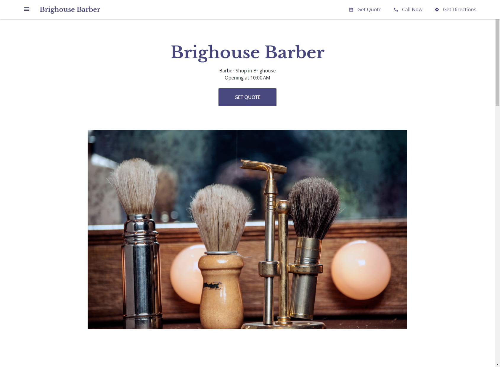 Brighouse Barber