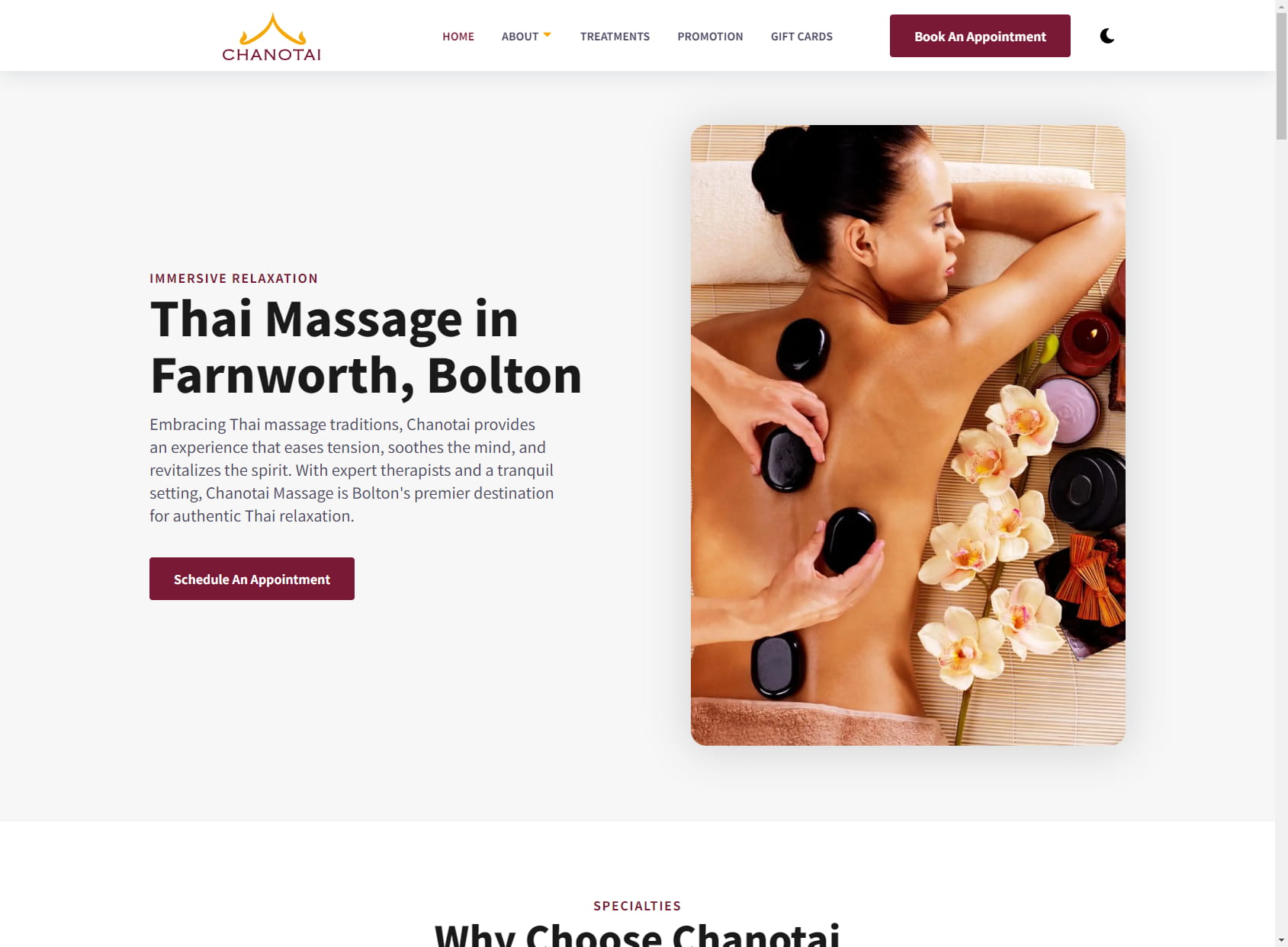 Chanotai Thai Massage Aromatherapy