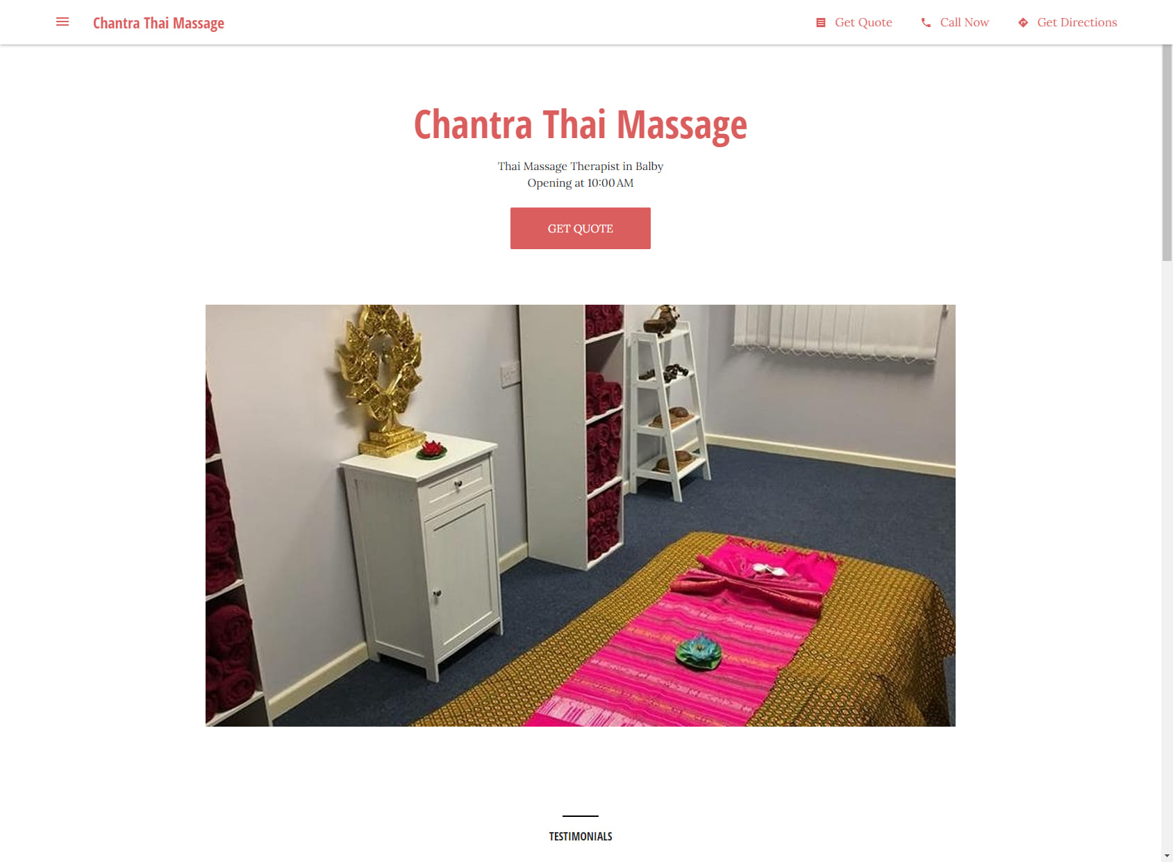 Chantra Thai Massage