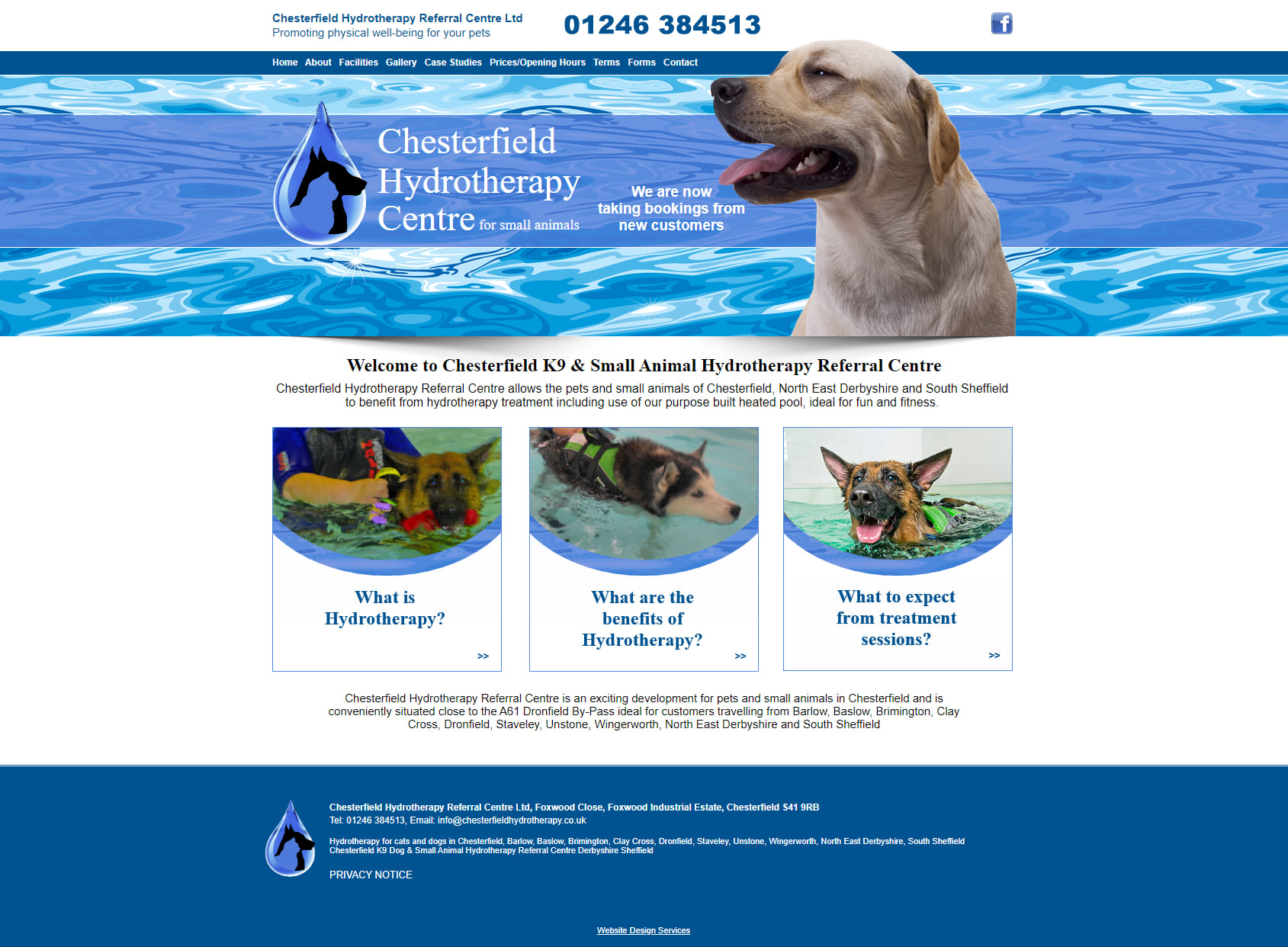 Chesterfield Hydrotherapy Referral Centre