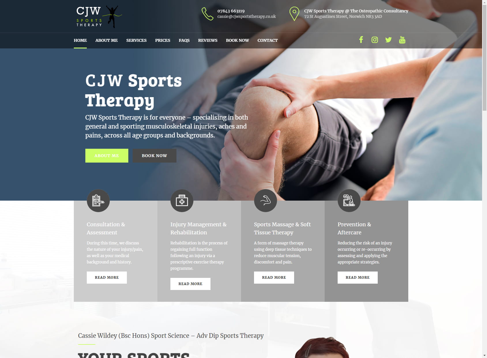CJW Sports Therapy