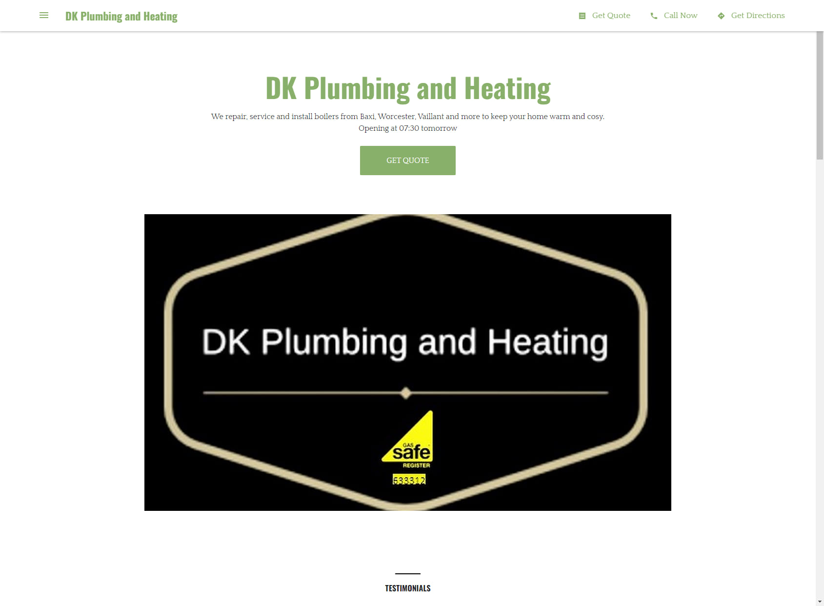 DK Plumbing and Heating