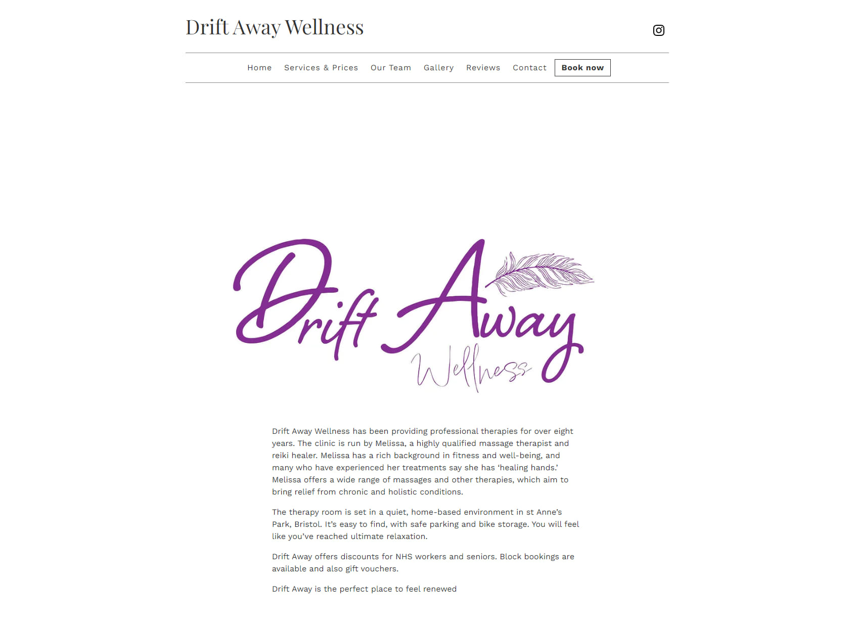 Drift Away Wellness