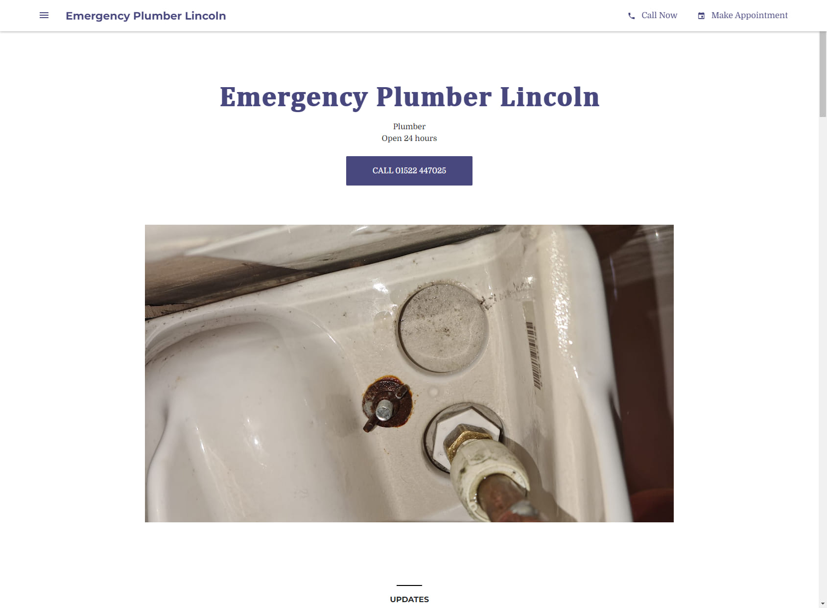 Emergency Plumber Lincoln