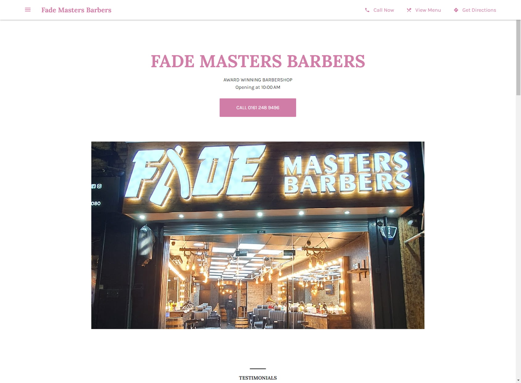 Fade Masters Barbers