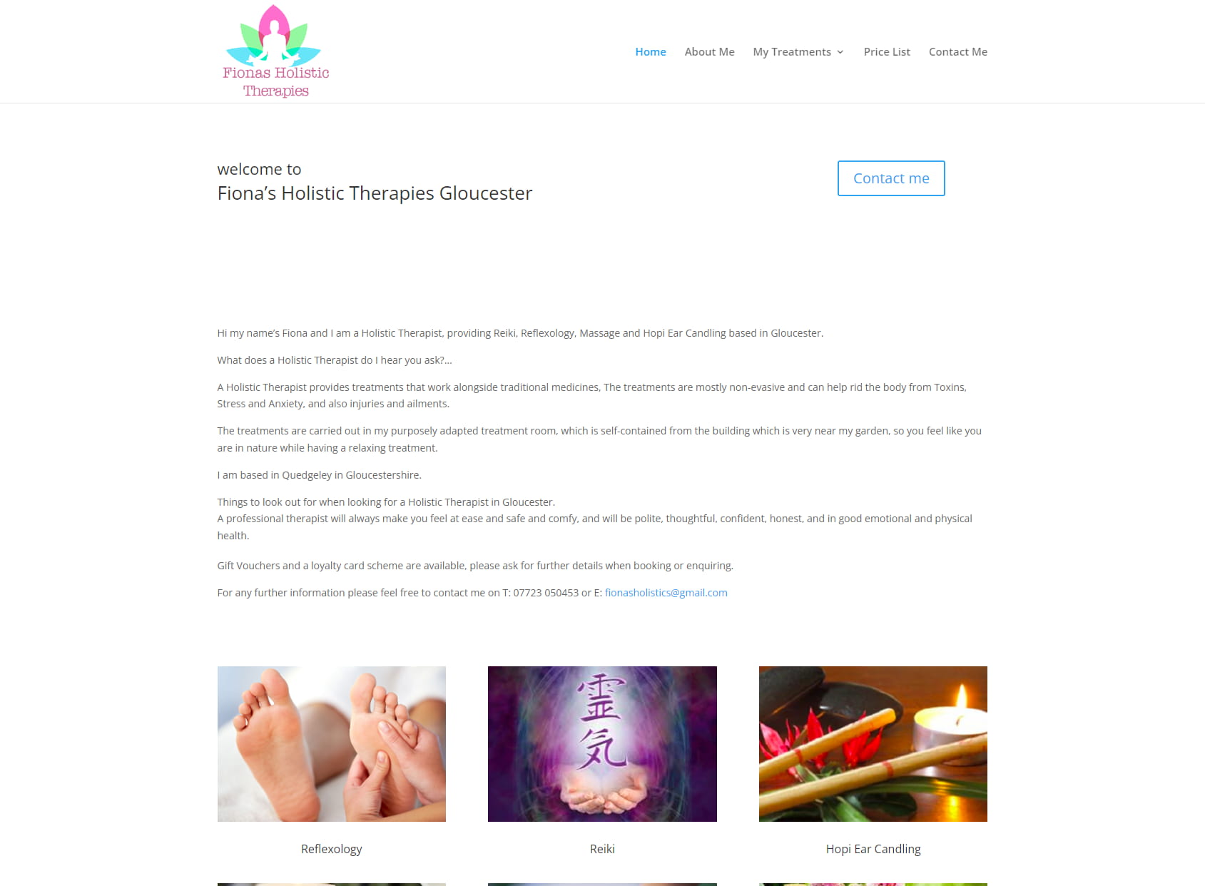 Fiona's Holistic Therapies Gloucester