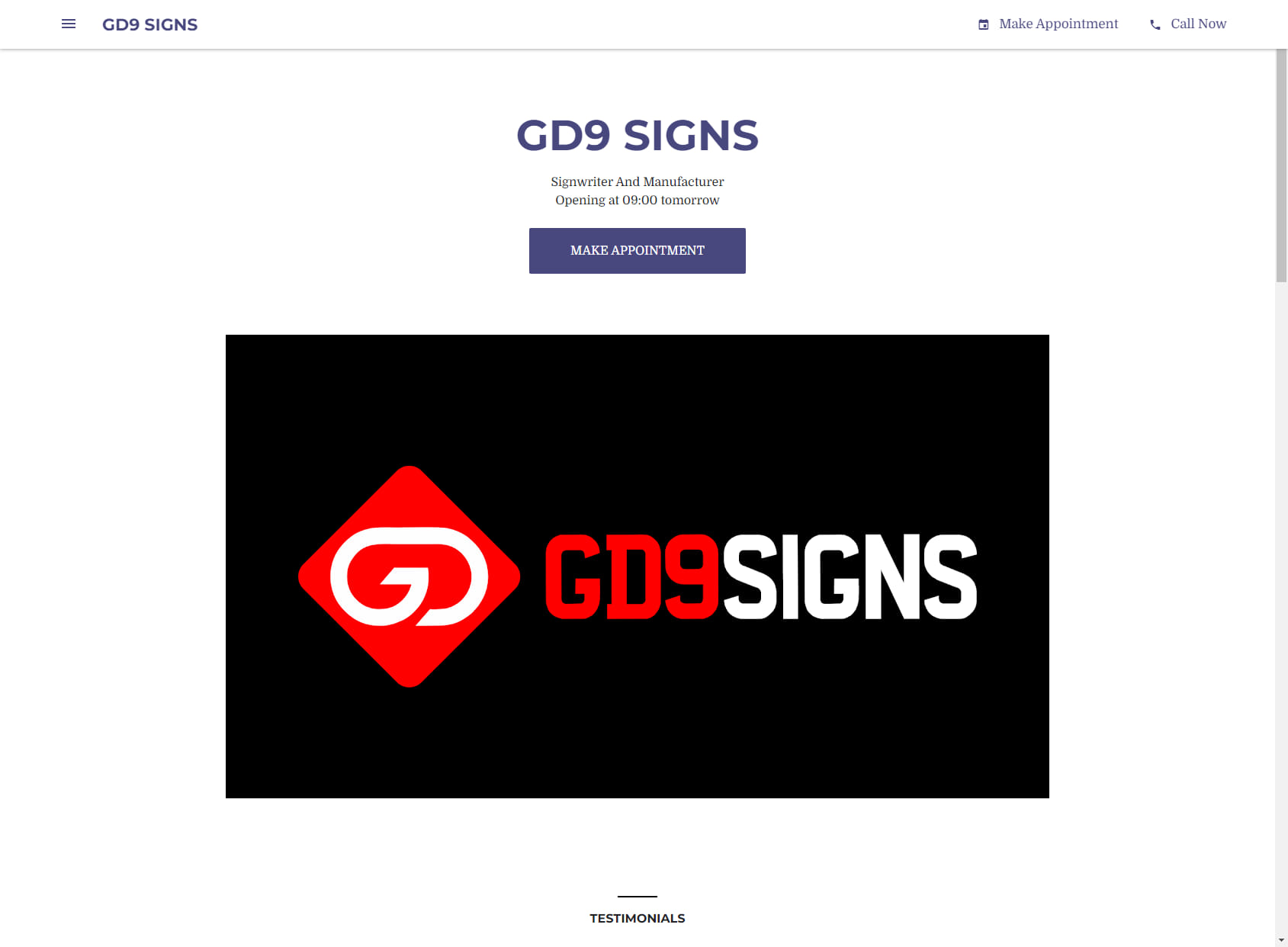 GD9 SIGNS