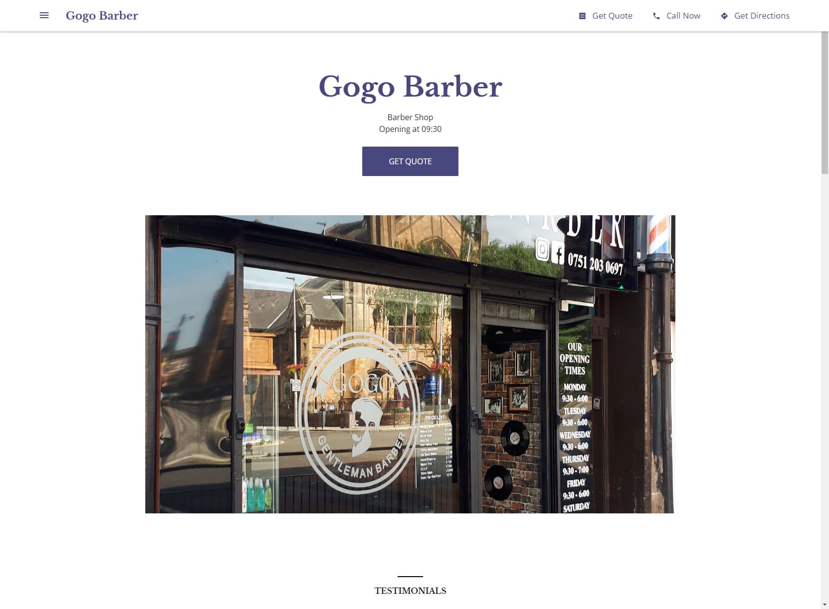Gogo Barber