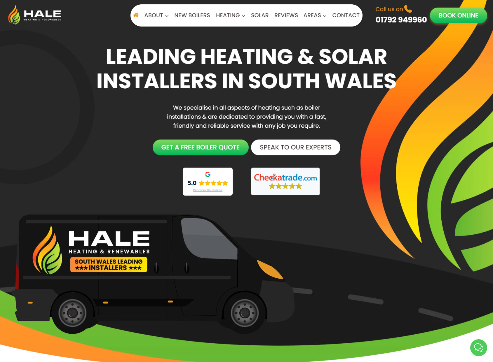 Hale Heating & Renewables | Solar & Heating Specialists in South Wales
