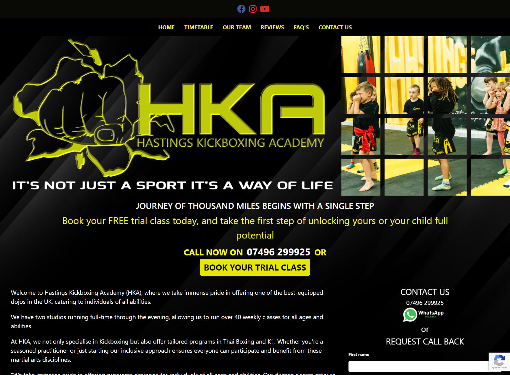 Hastings Kickboxing Academy (HKA)