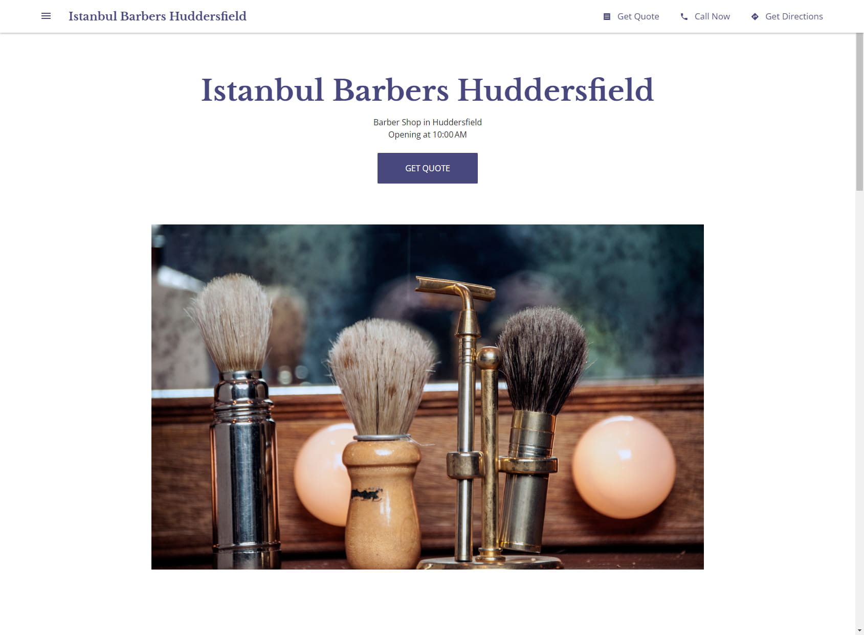 Istanbul Barbers Huddersfield