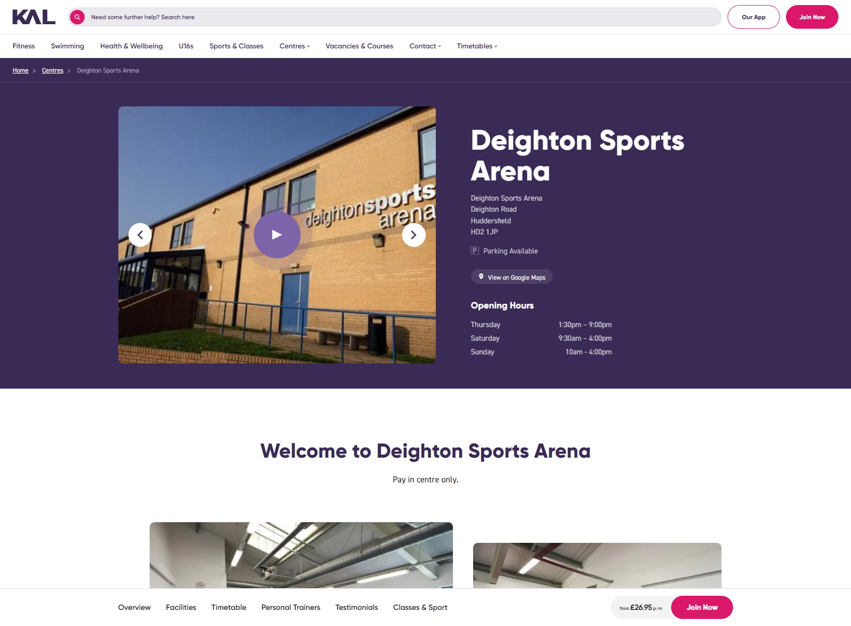 Deighton Sports Arena